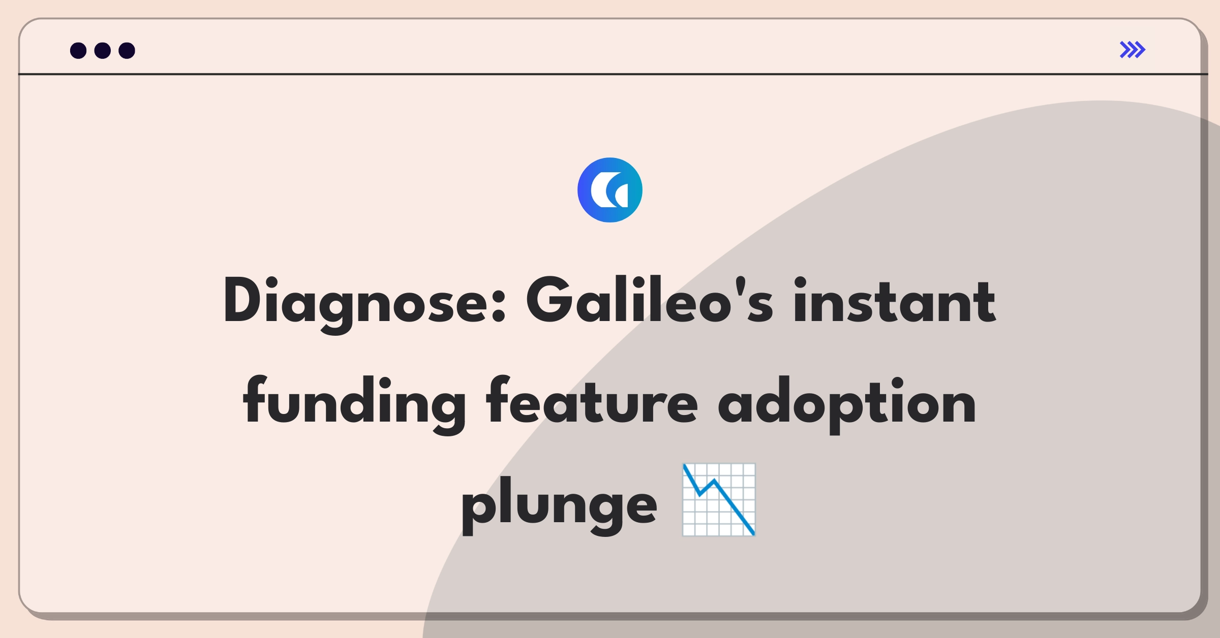 Product Management Root Cause Analysis Question: Investigating decline in Galileo's instant funding feature adoption