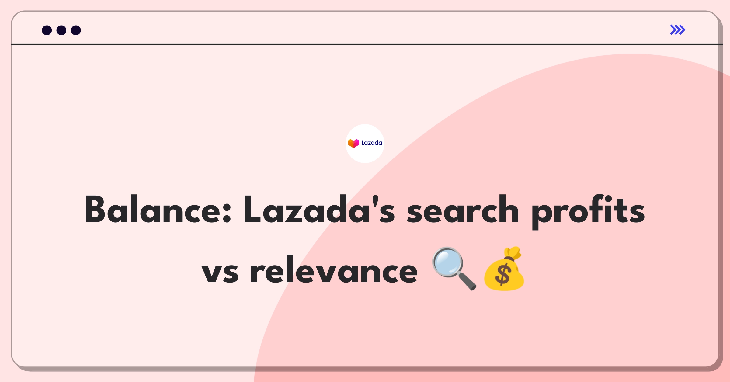 Product Management Trade-off Question: Balancing e-commerce search results for profitability and user relevance