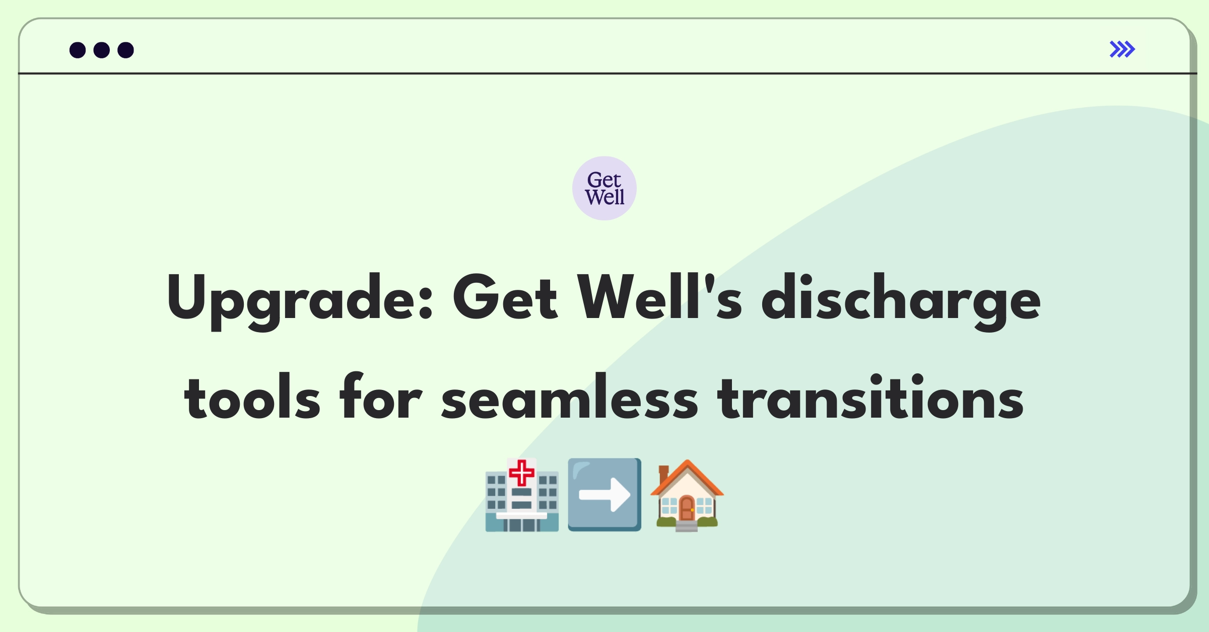 Product Management Improvement Question: Enhancing Get Well's discharge planning tools for better patient support