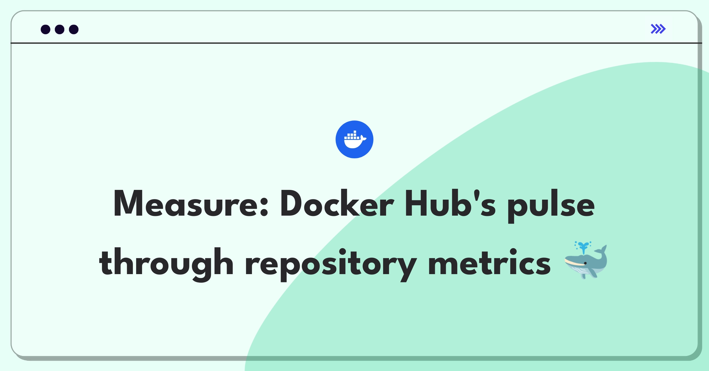 Product Management Analytics Question: Evaluating Docker Hub repository service performance metrics