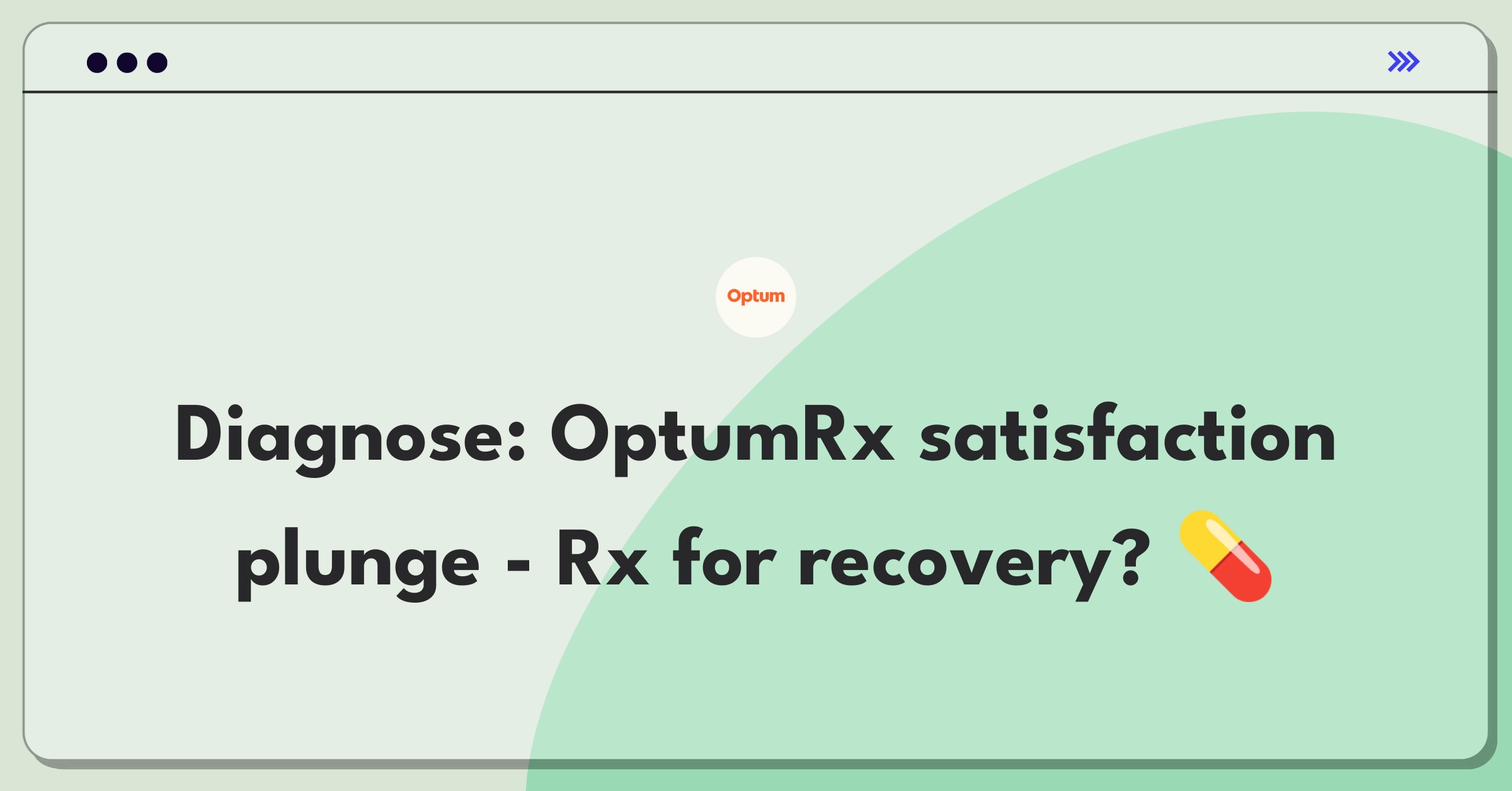 Product Management Root Cause Analysis Question: Investigating OptumRx's customer satisfaction decline in prescription services