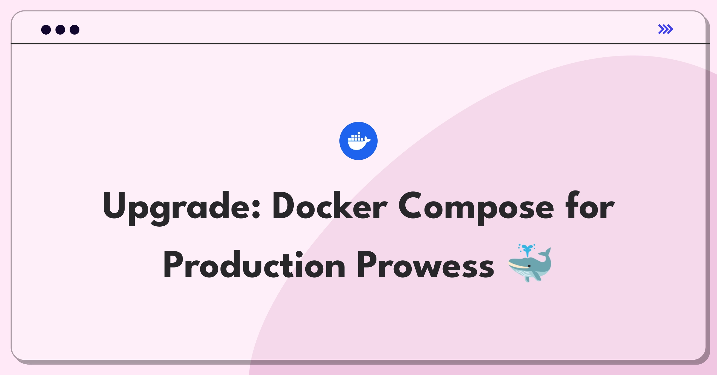 Product Management Improvement Question: Enhancing Docker Compose for complex production container orchestration