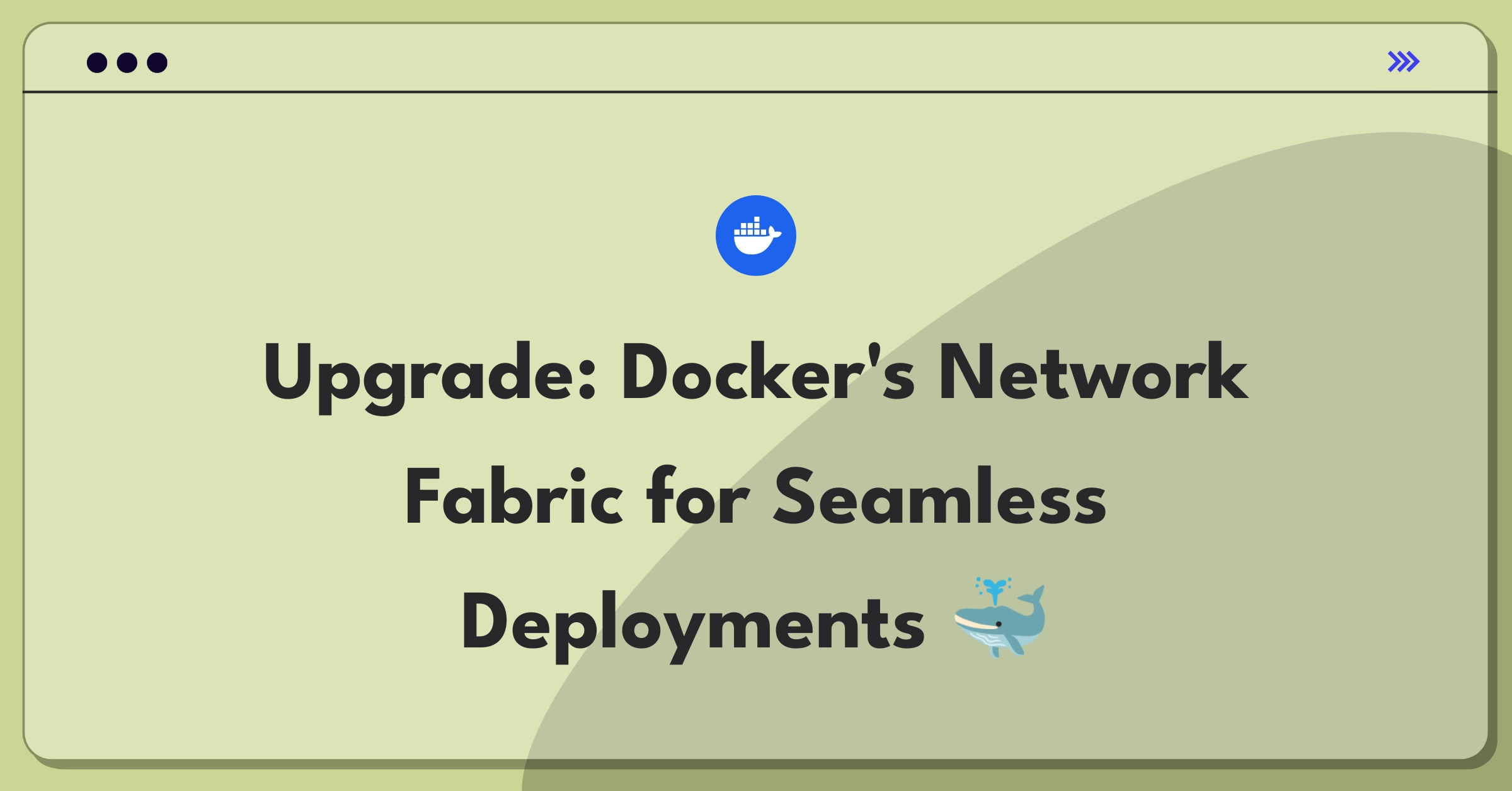 Product Management Improvement Question: Docker container networking enhancement for multi-app deployments