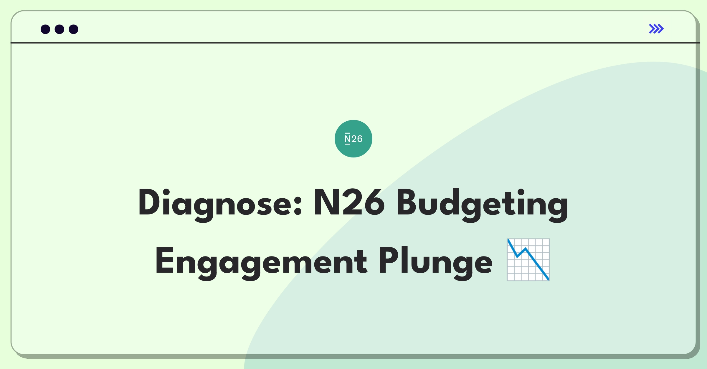 Product Management Root Cause Analysis Question: Investigating N26 budgeting feature engagement decline