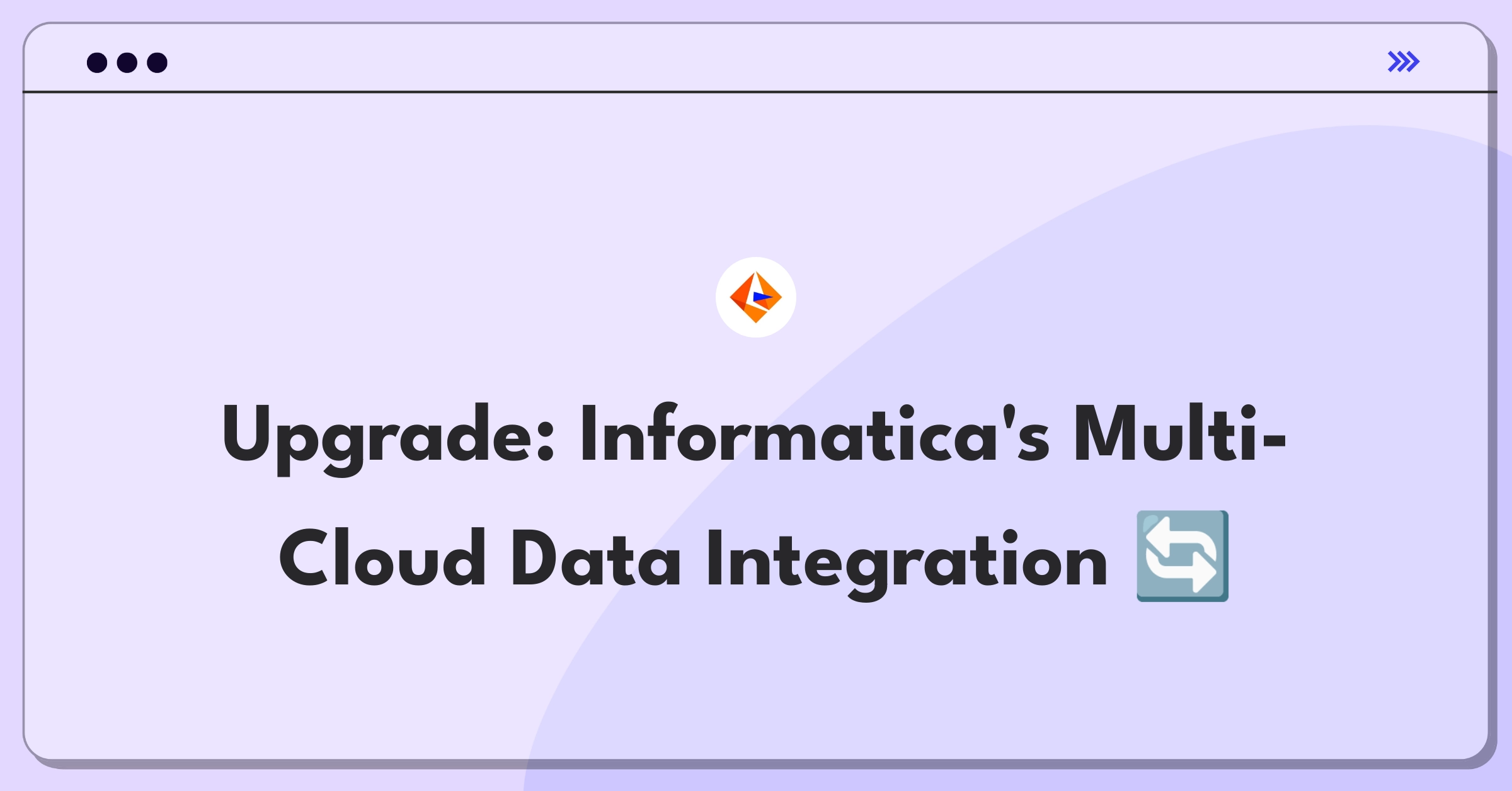 Product Management Improvement Question: Enhancing Informatica's Cloud Data Integration platform for multi-cloud environments