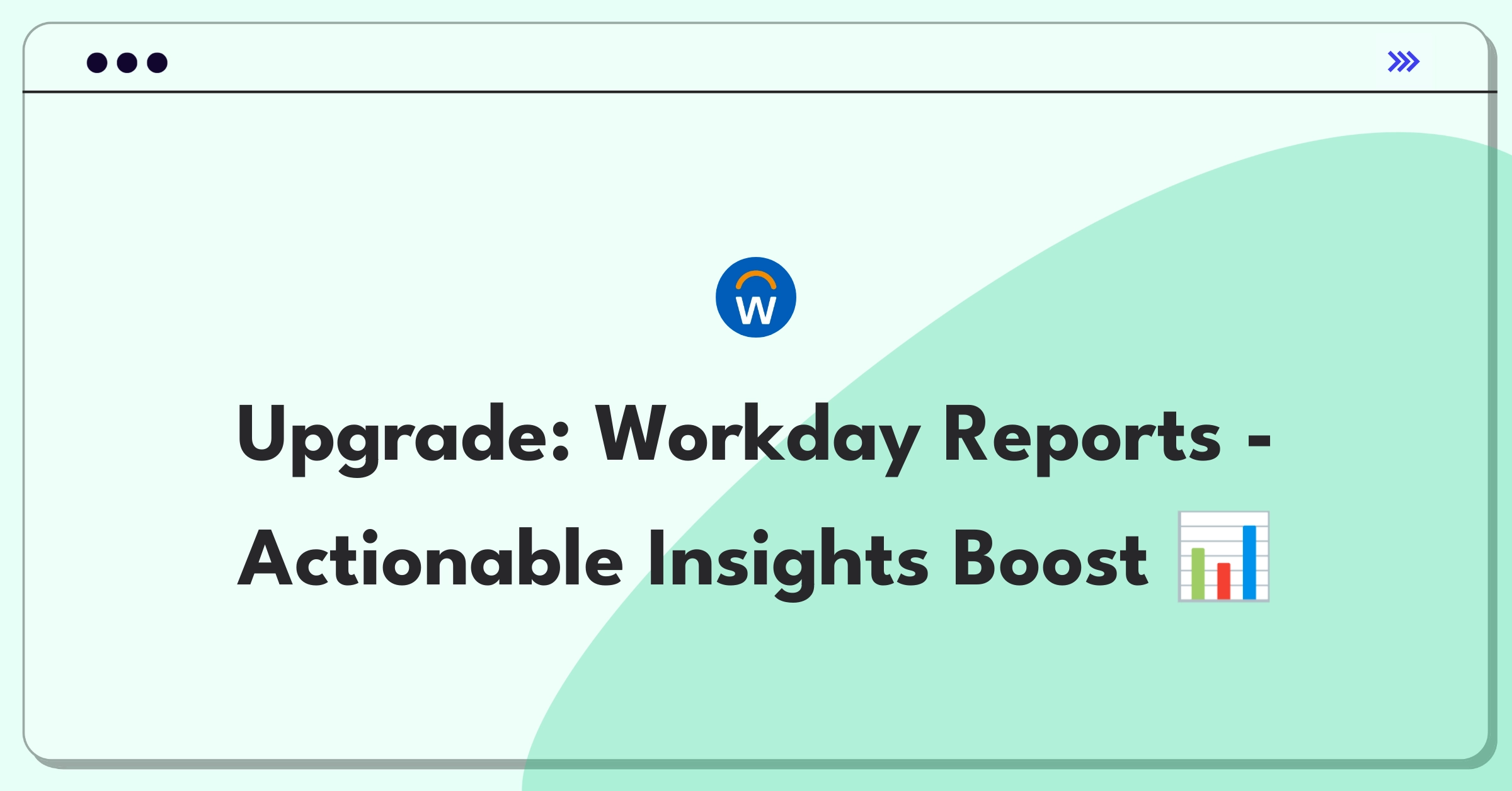 Product Management Improvement Question: Enhancing Workday's reporting tools for better business insights