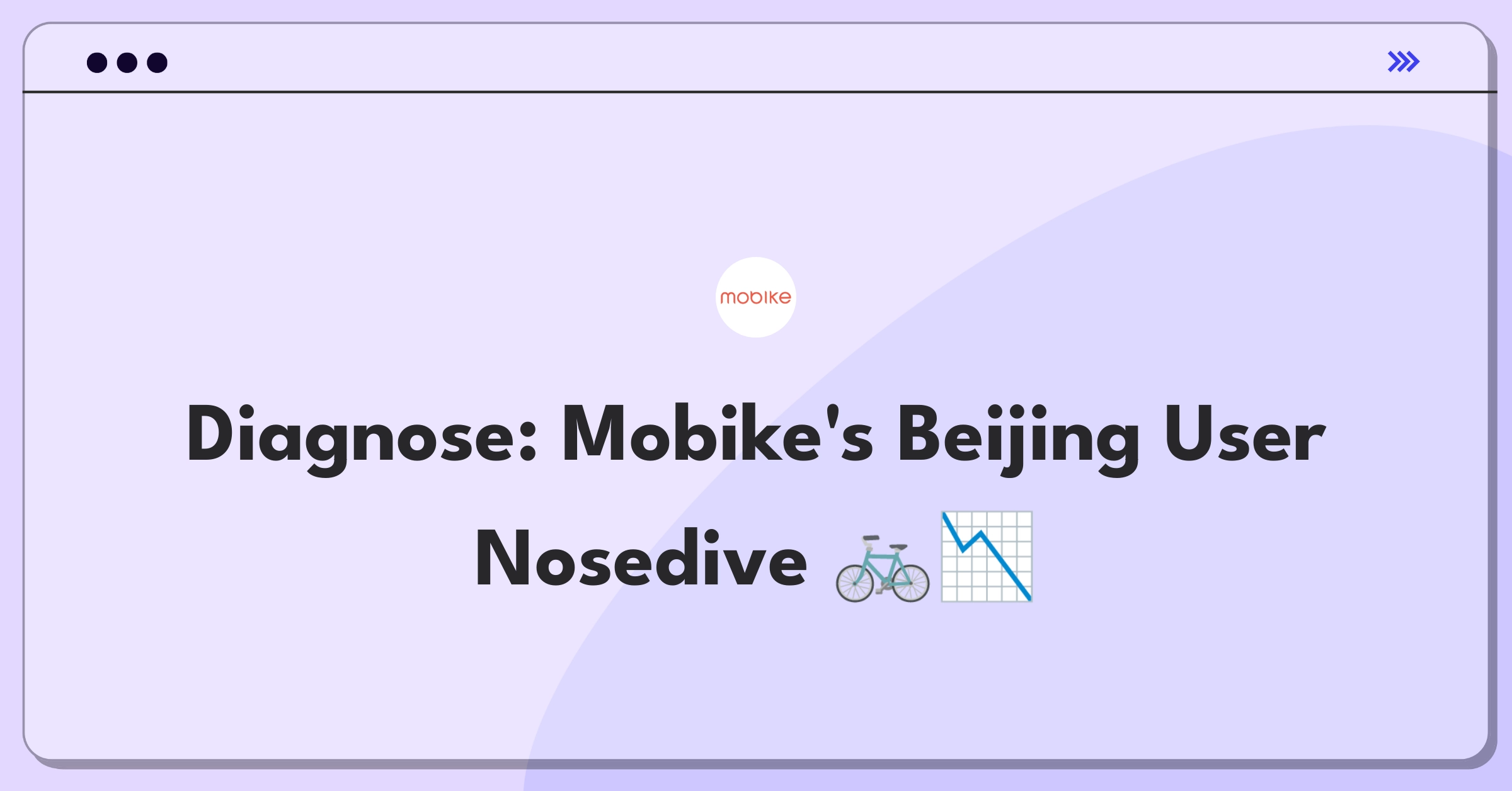 Product Management Root Cause Analysis Question: Investigating sudden drop in Mobike's new user registrations in Beijing