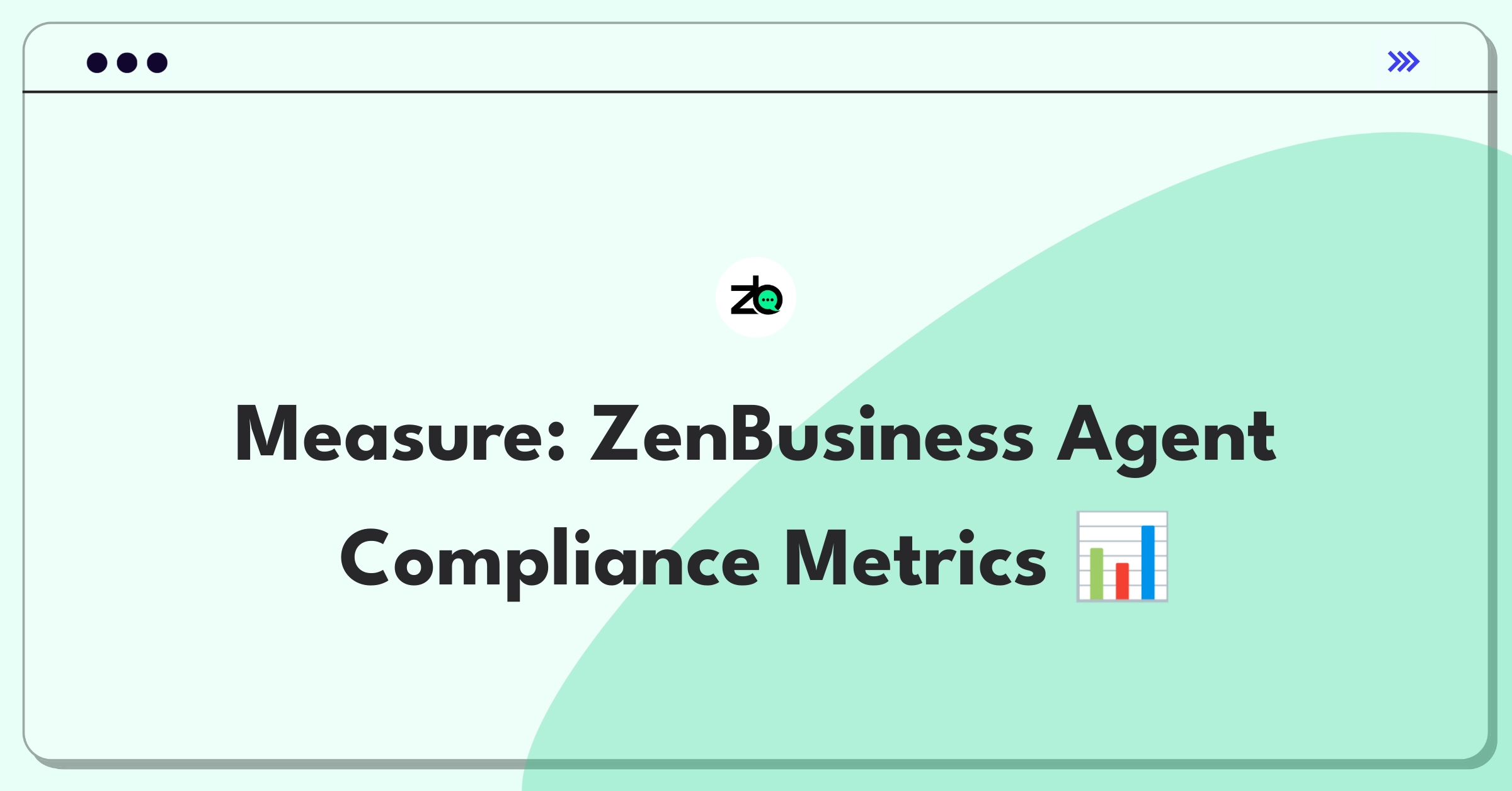 Product Management Metrics Question: Measuring success of ZenBusiness Registered Agent service with key performance indicators