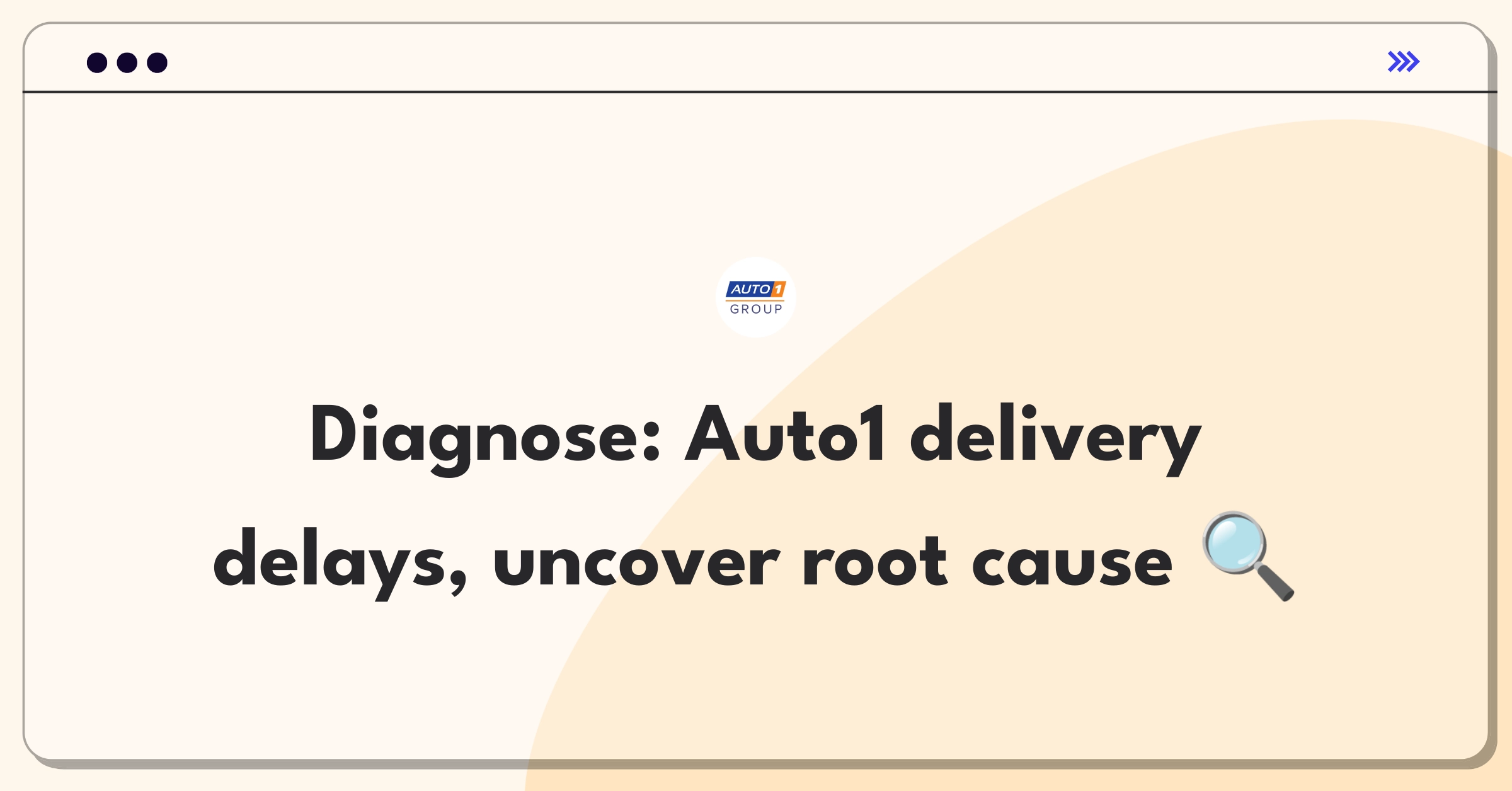 Product Management Root Cause Analysis Question: Investigating sudden increase in Auto1 Group's vehicle delivery delays