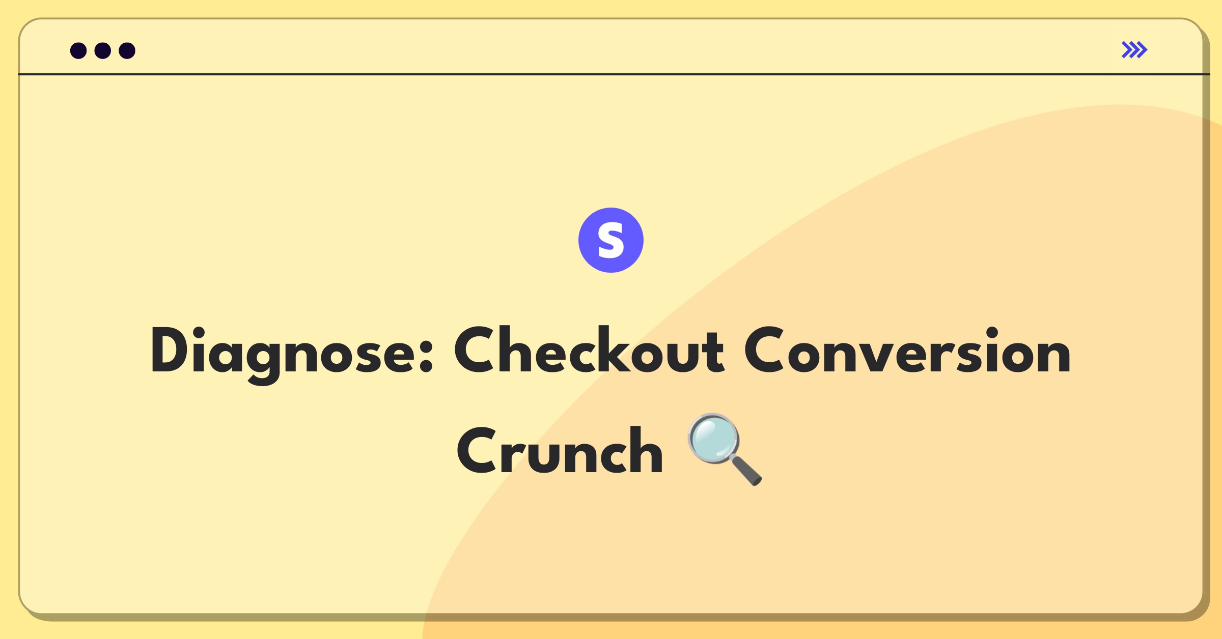 Product Management Root Cause Analysis Question: Investigating e-commerce checkout conversion rate drop