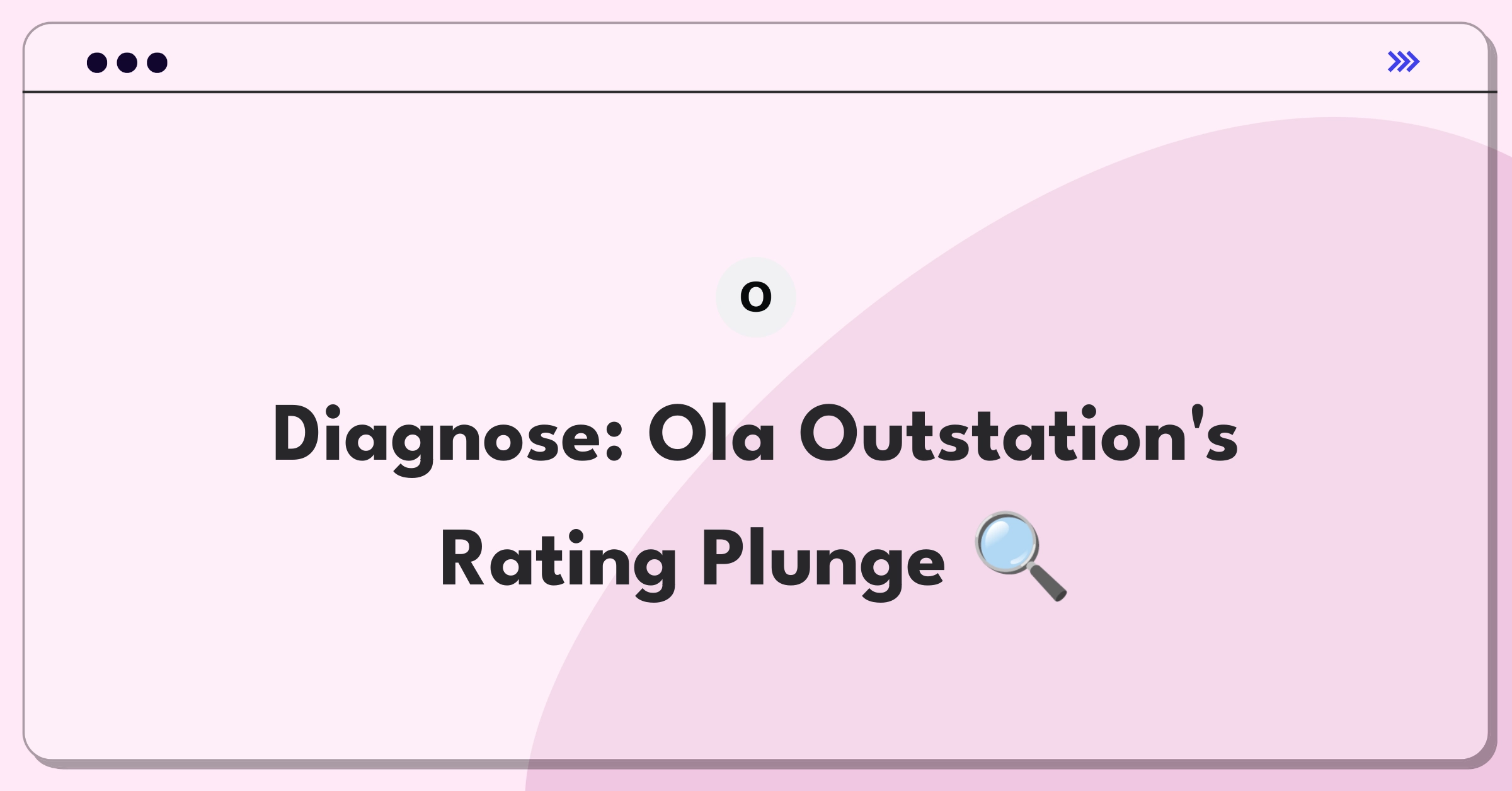 Product Management Root Cause Analysis Question: Investigating Ola's customer satisfaction decline for Outstation rides