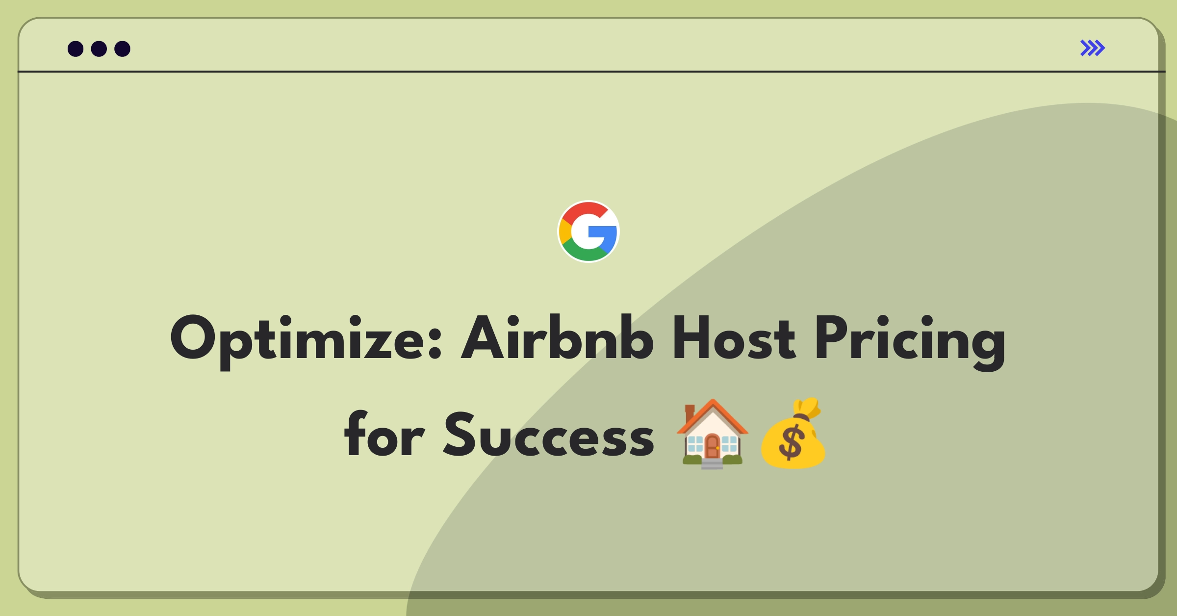 Product Management Pricing Question: Airbnb first-time host pricing strategy diagram