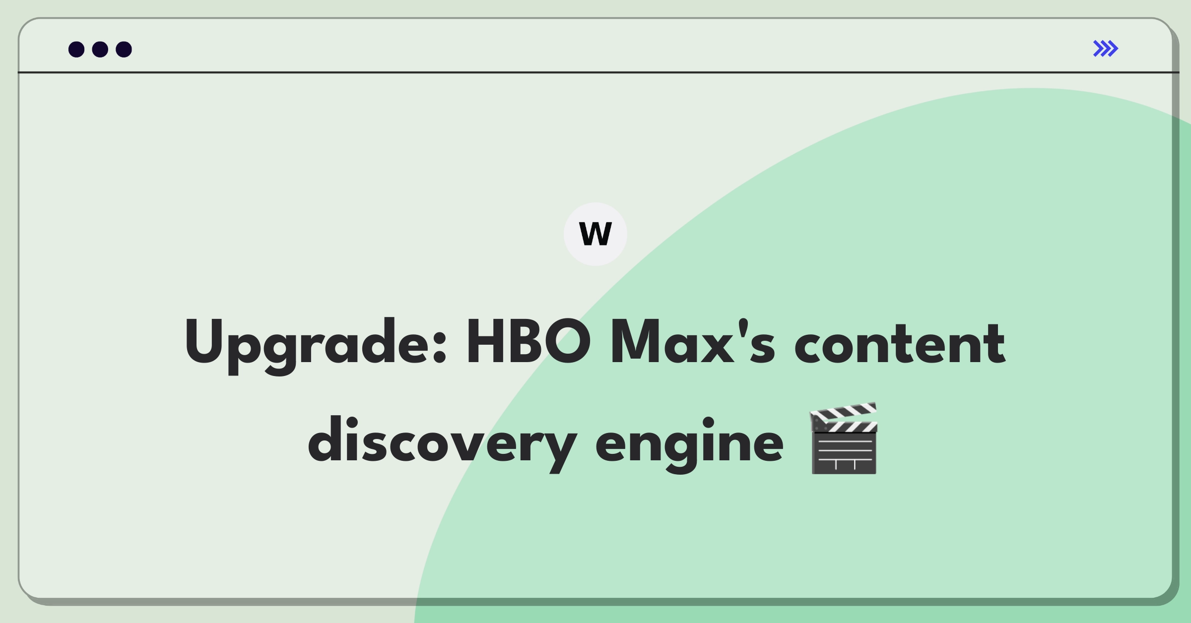 Product Management Improvement Question: Enhancing HBO Max streaming interface for better content discovery