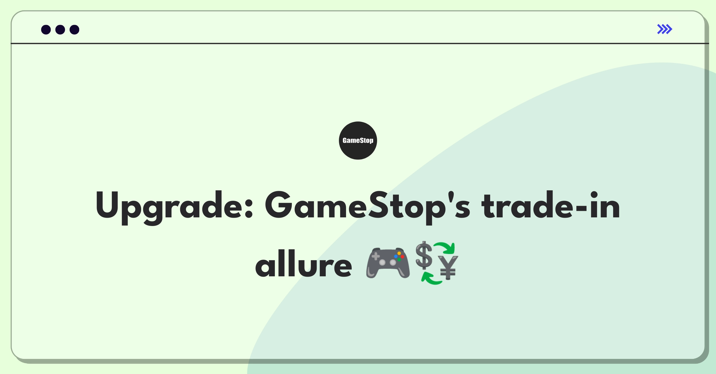 GameStop TradeIn Expansion Product Improvement Case NextSprints