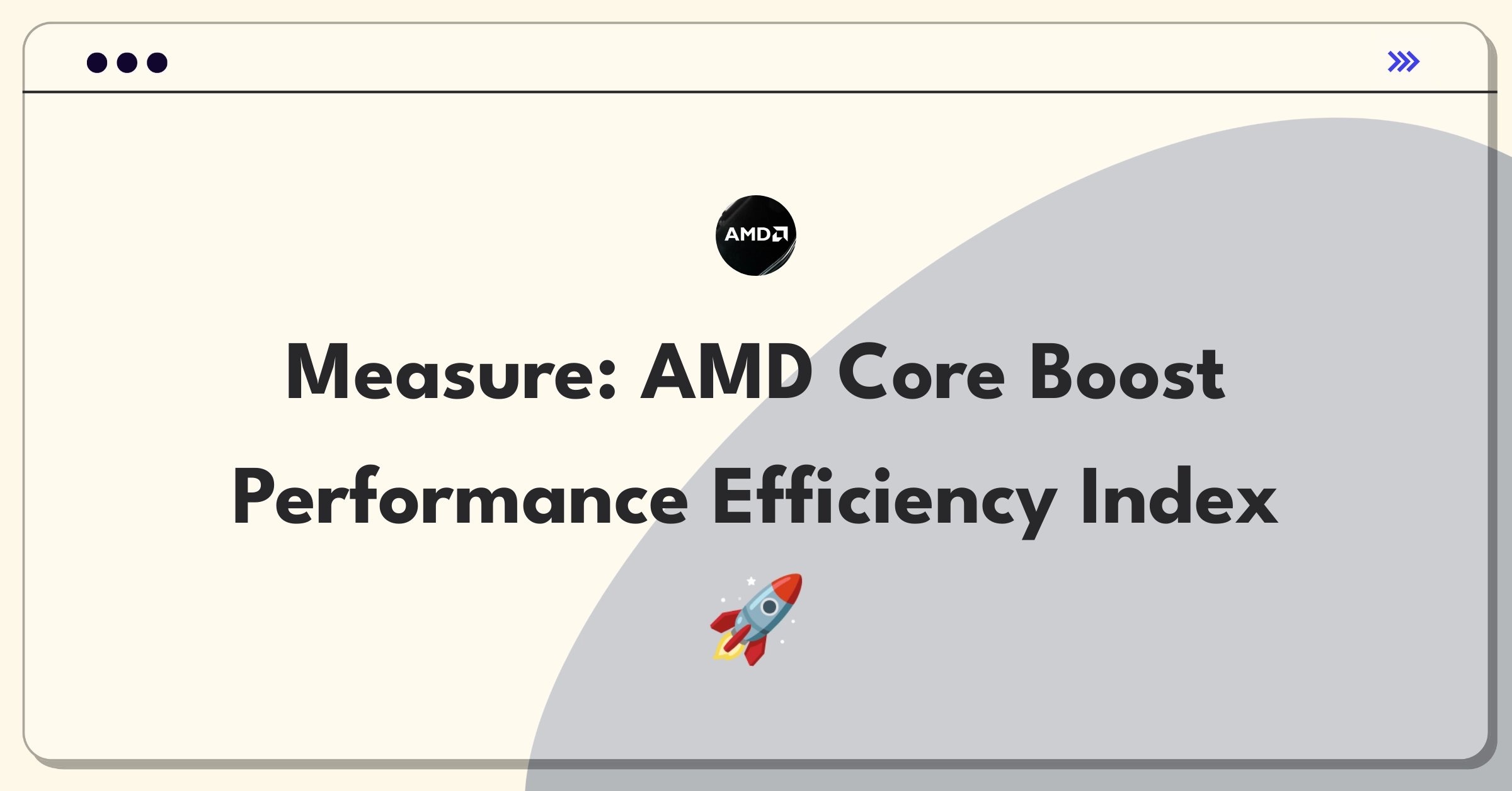 Product Management Analytics Question: Evaluating AMD Core Boost technology success through comprehensive metrics