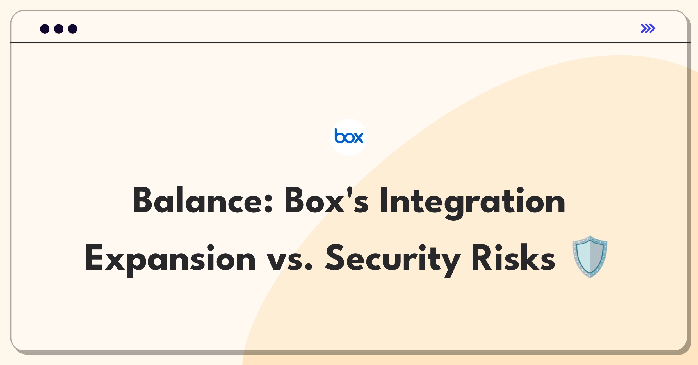 Product Management Strategy Question: Box platform balancing third-party integrations and security concerns