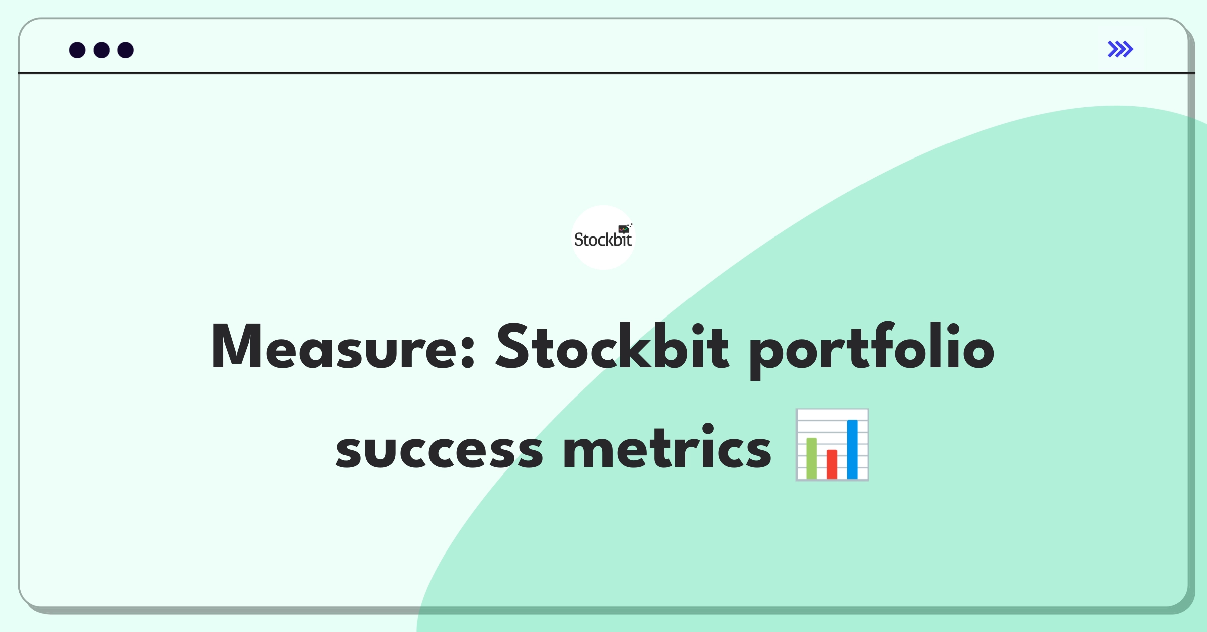 Product Management Analytics Question: Evaluating investment app portfolio tracking with key performance indicators