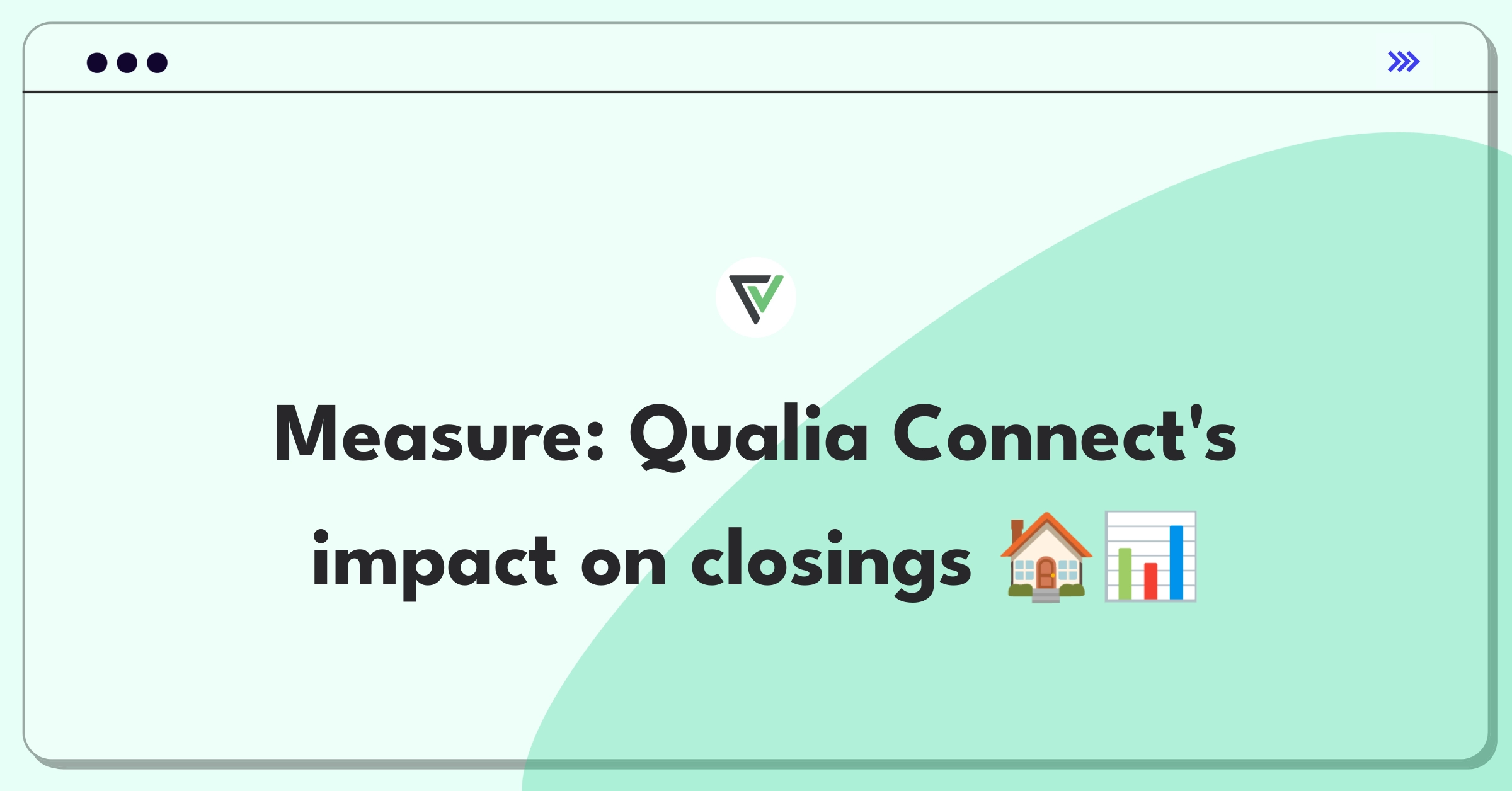 Product Management Analytics Question: Defining success metrics for Qualia's Connect feature in real estate transactions