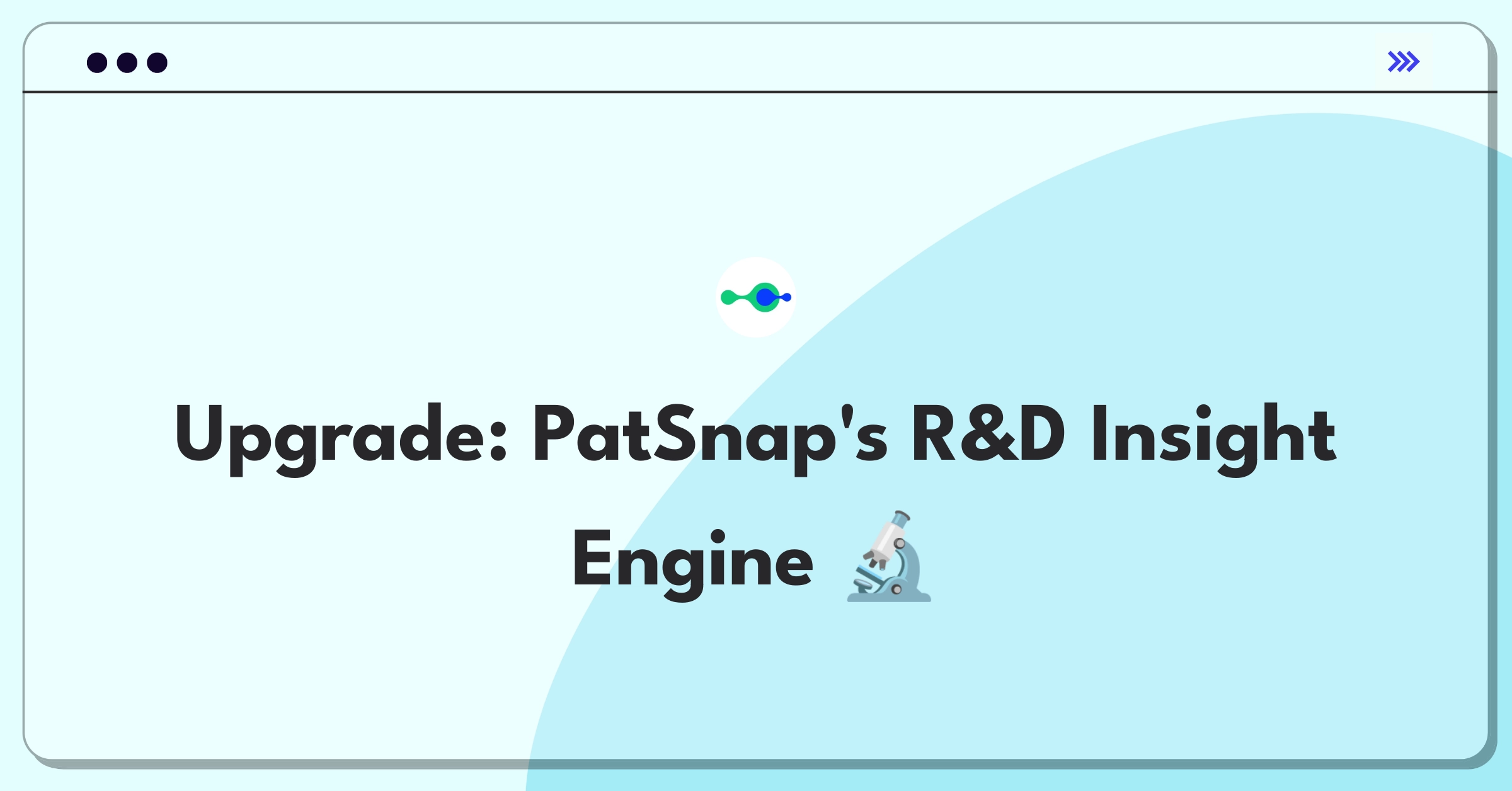 Product Management Strategy Question: Improving patent landscape analysis tool for actionable R&D insights