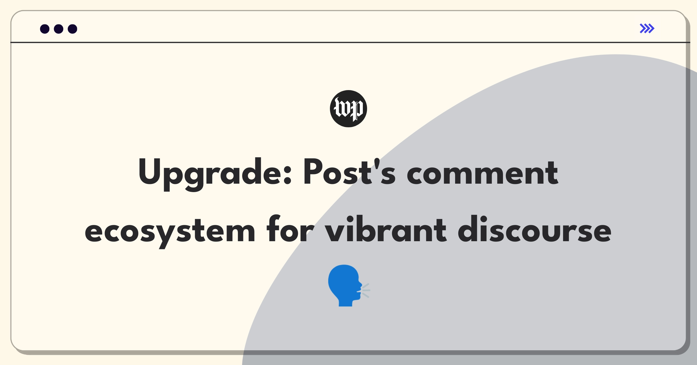 Product Management Improvement Question: Enhancing The Washington Post's comment section for better user discussions