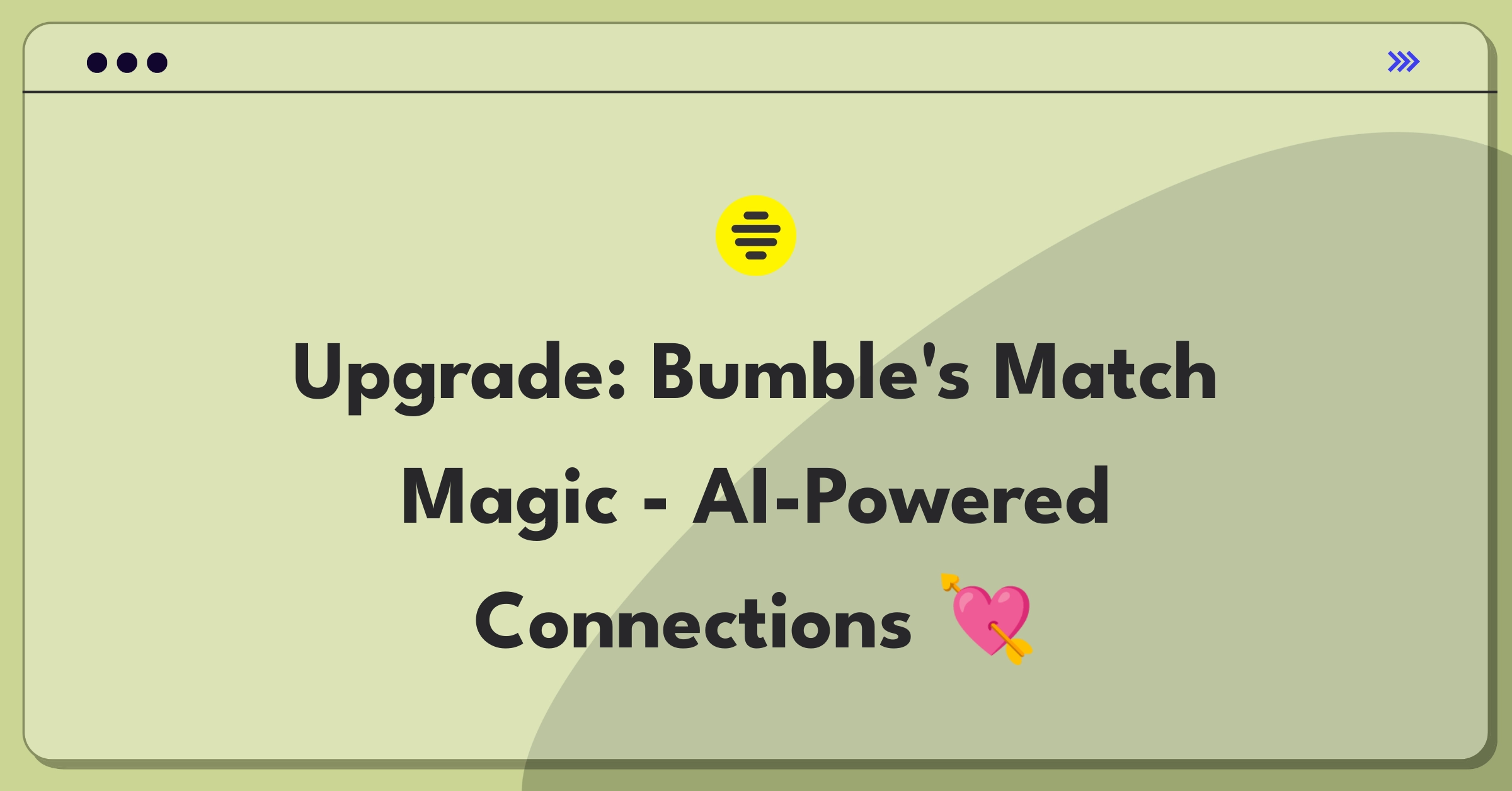 Product Management Improvement Question: Innovative solutions for enhancing Bumble's matching algorithm and user experience
