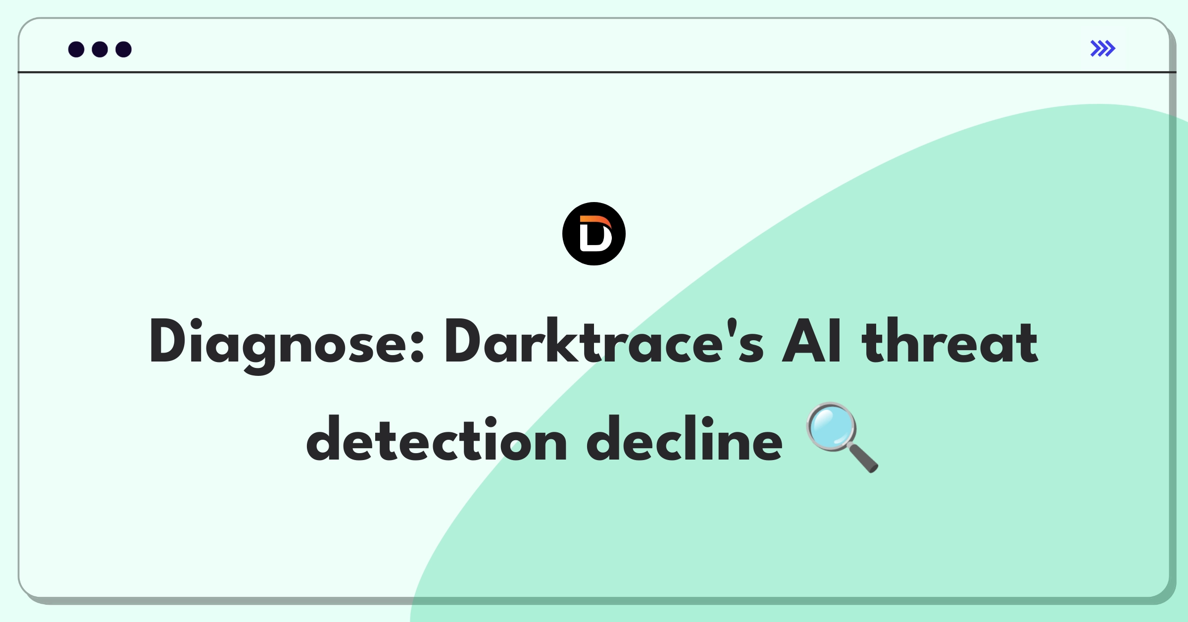 Product Management Root Cause Analysis Question: Investigating drop in Darktrace's insider threat detection rate