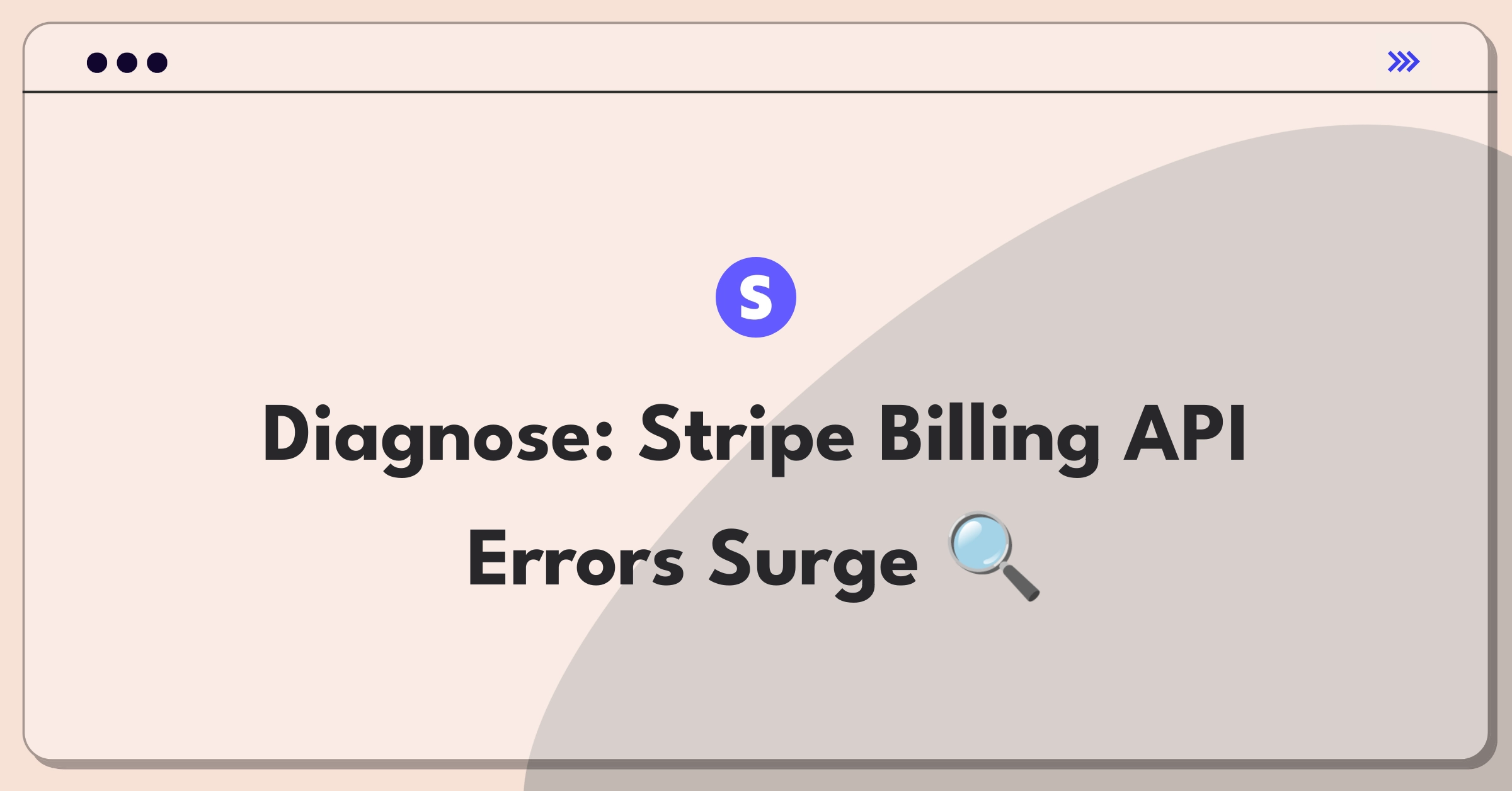 Product Management Root Cause Analysis Question: Investigating sudden increase in Stripe Billing API errors