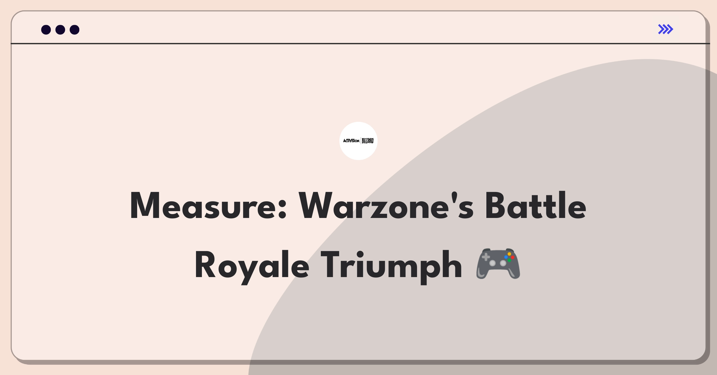 Product Management Success Metrics Question: Evaluating Call of Duty: Warzone's performance through key gaming metrics