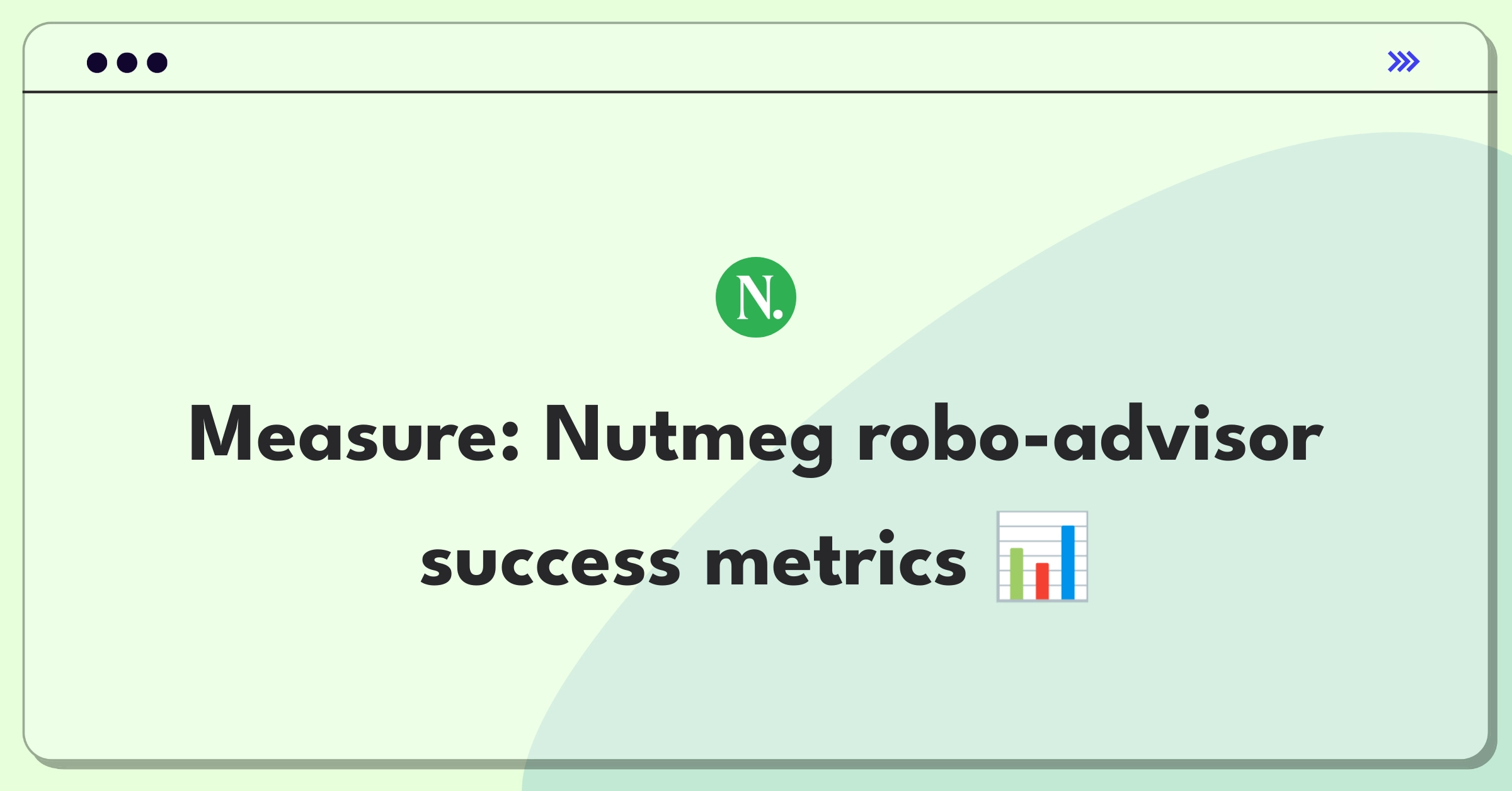 Product Management Metrics Question: Measuring success of Nutmeg's robo-advisor platform