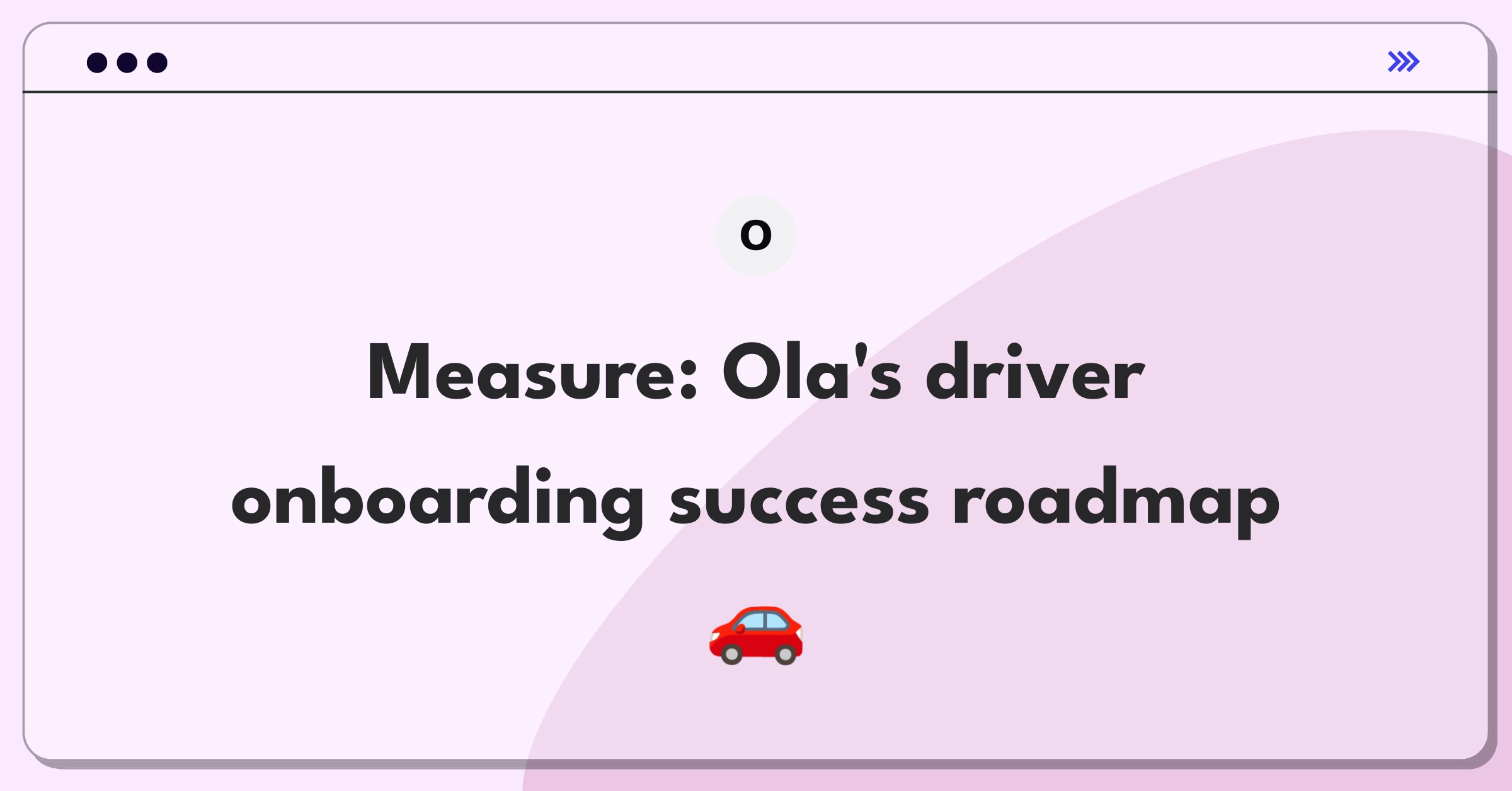 Product Management Metrics Question: Defining success for Ola's driver onboarding feature