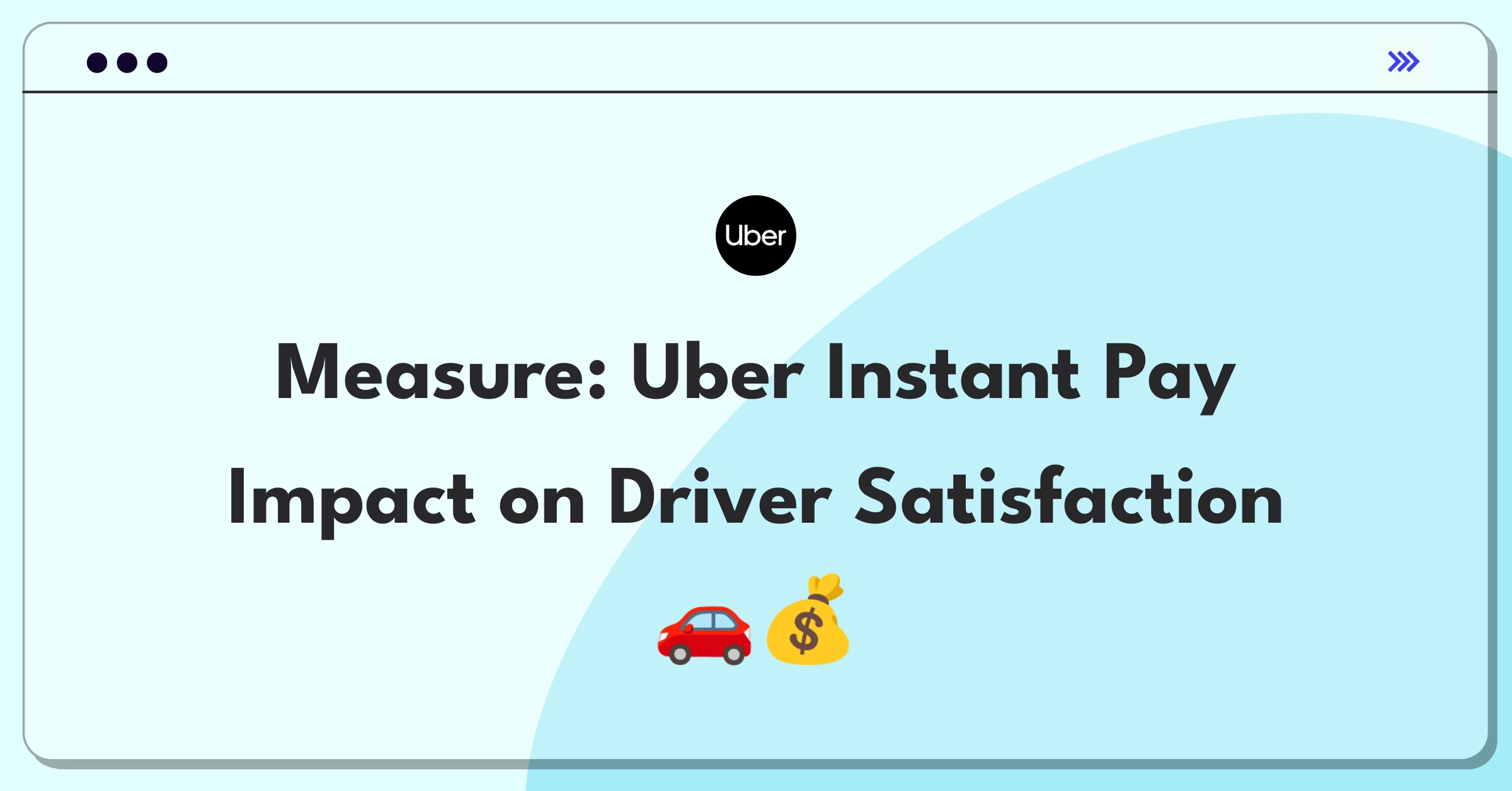 Product Management Analytics Question: Measuring success of Uber's Instant Pay feature for drivers