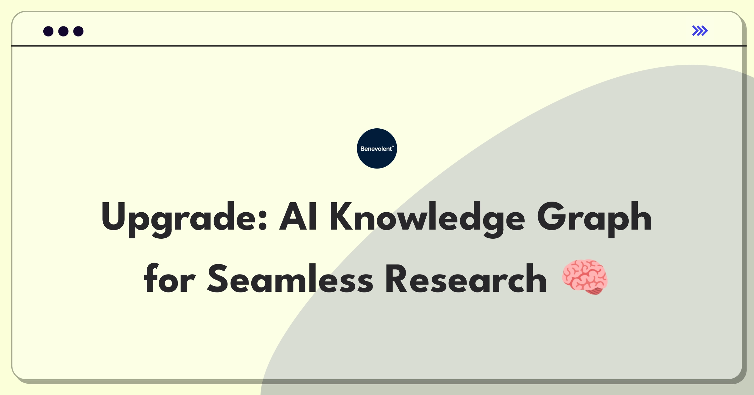 Product Management Improvement Question: Enhancing AI knowledge graph usability for scientific researchers