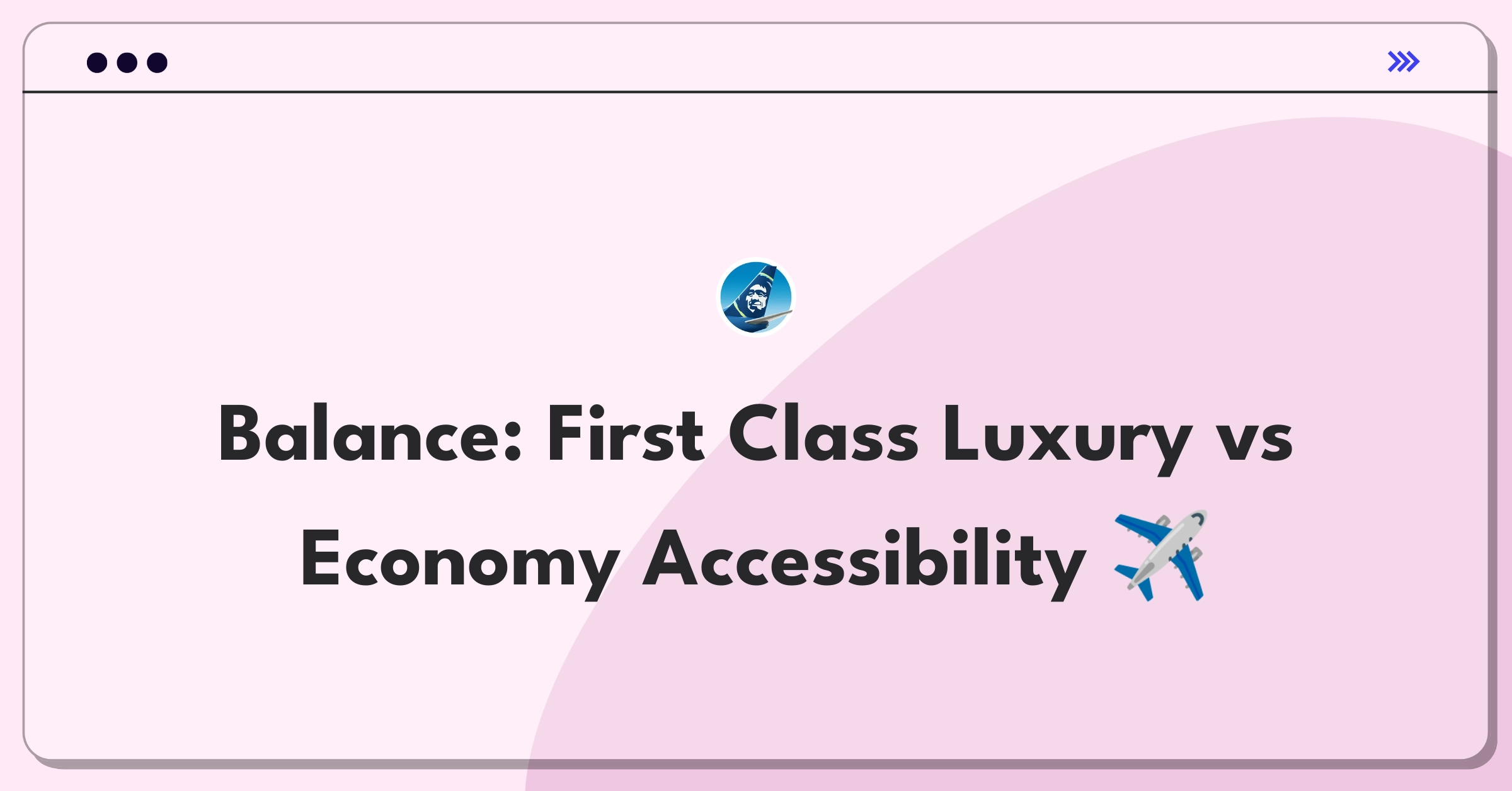 Alaska Airlines Seating Strategy Product TradeOff Interview