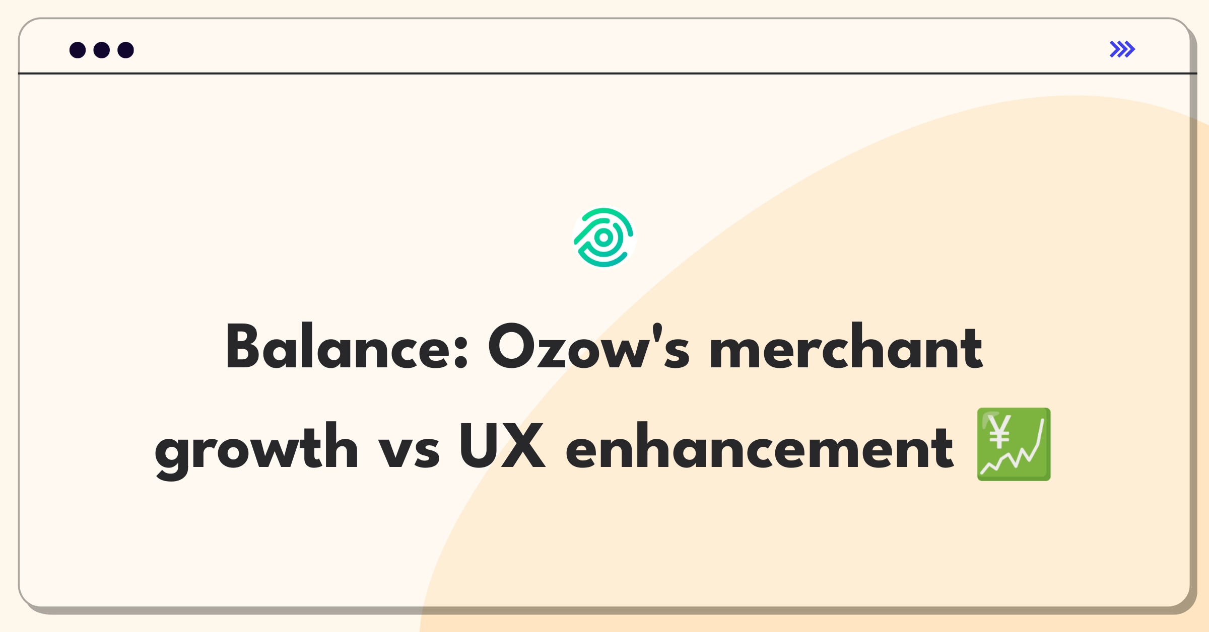 Product Management Trade-off Question: Ozow weighing merchant network expansion against user experience improvements