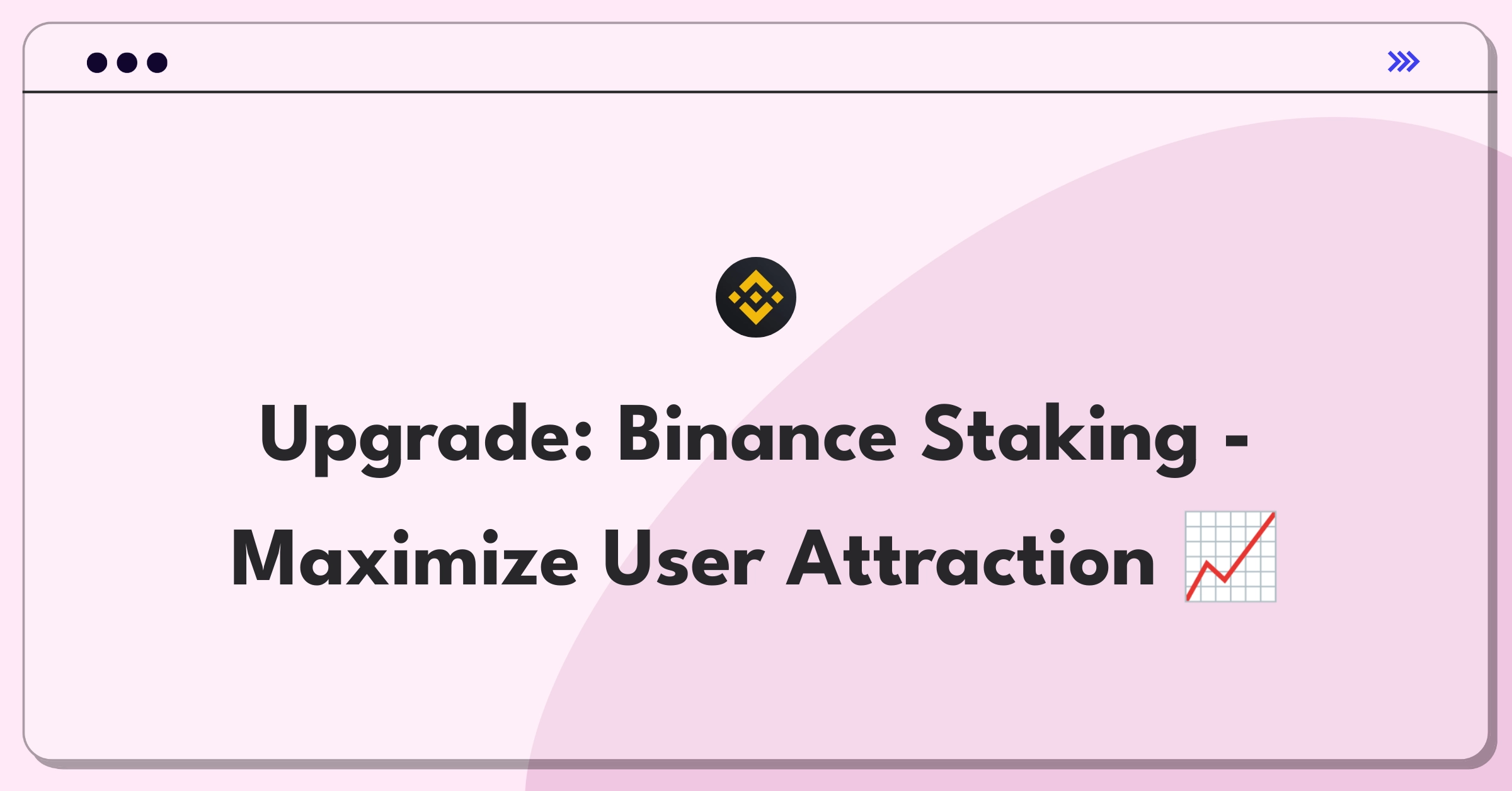 Product Management Improvement Question: Enhancing Binance's staking platform features for user attraction