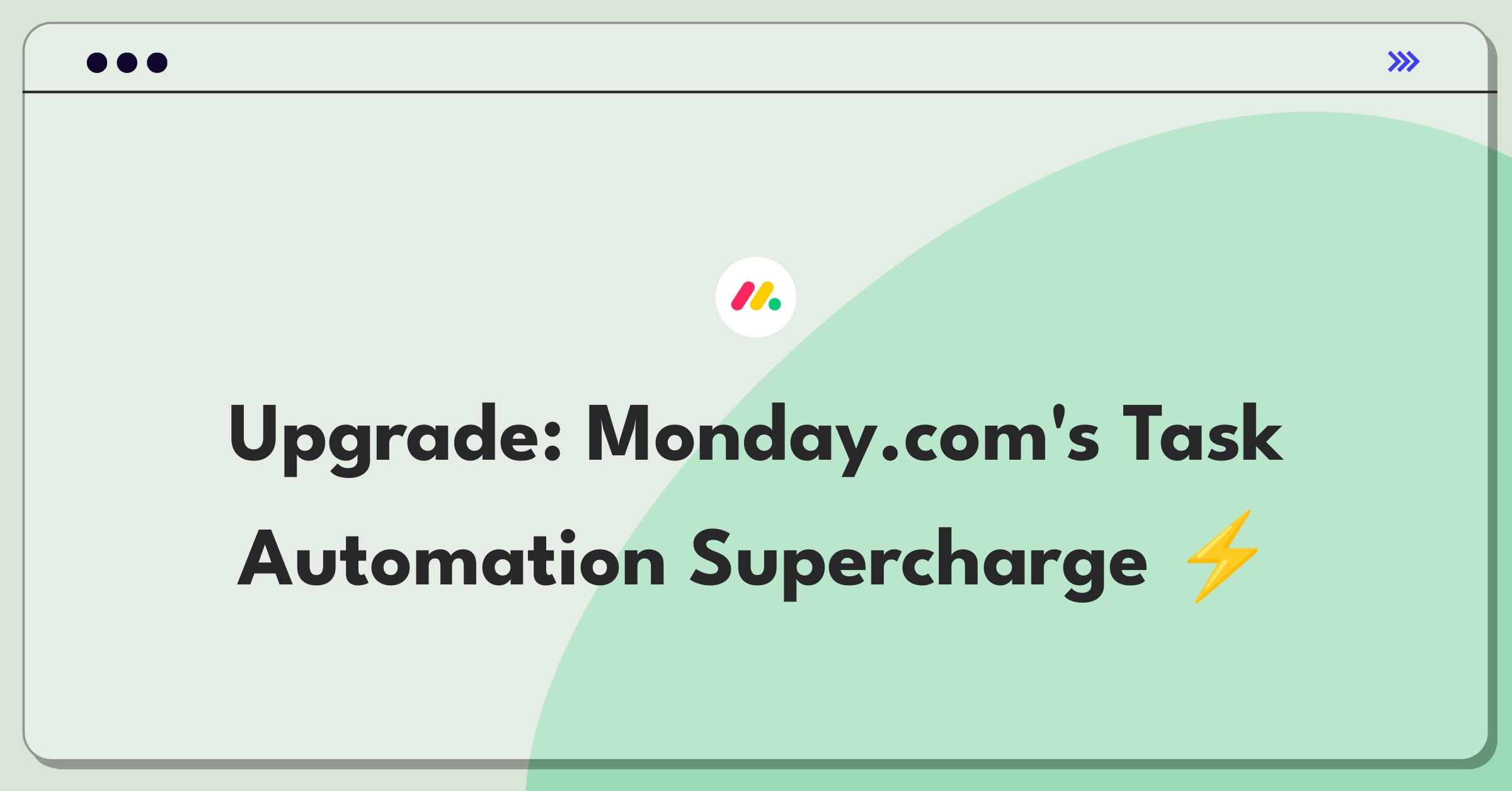 Product Management Improvement Question: Enhancing Monday.com's task automation features for increased user productivity