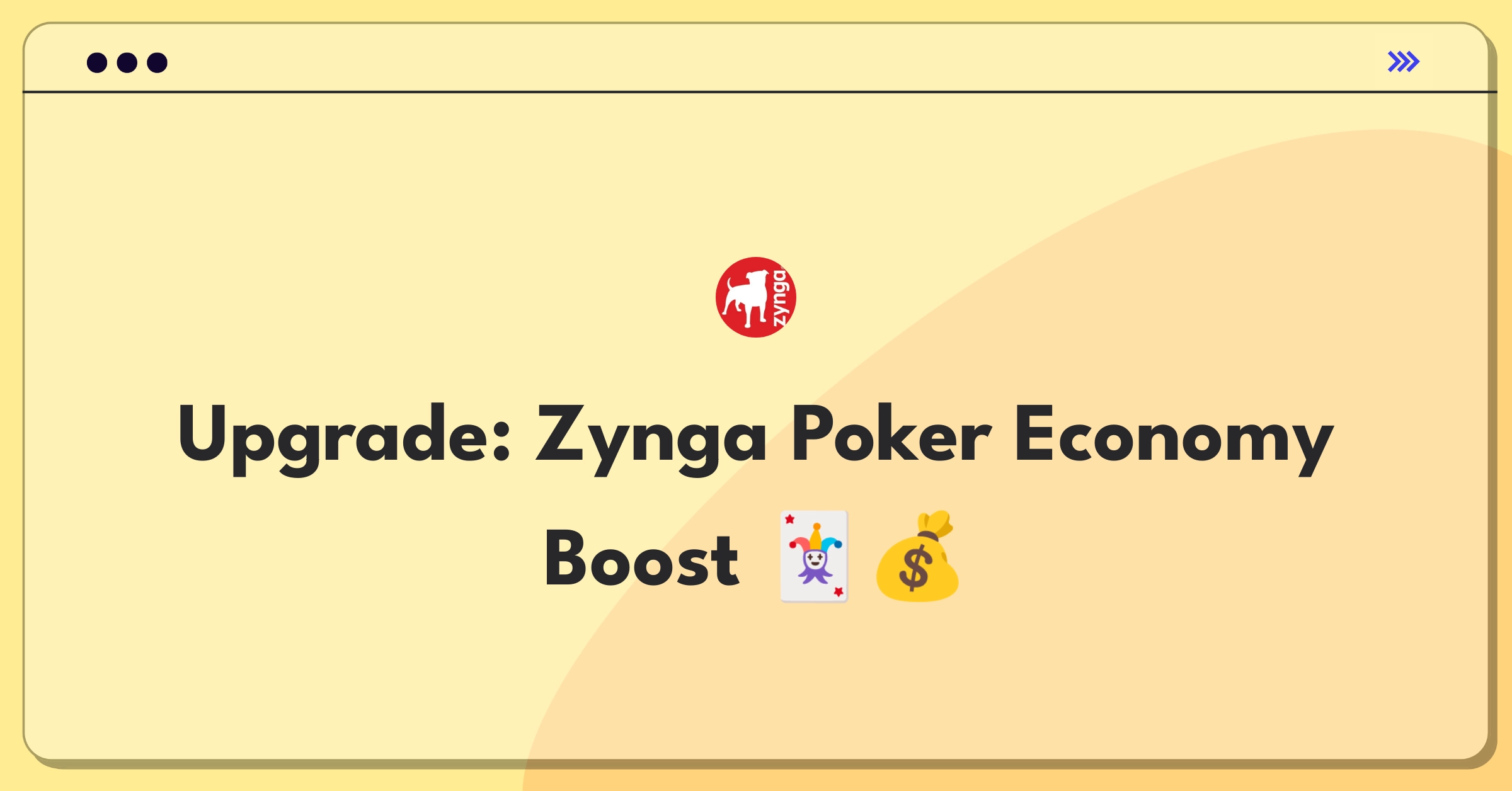 Product Management Improvement Question: Enhancing Zynga Poker's in-game economy for increased player satisfaction