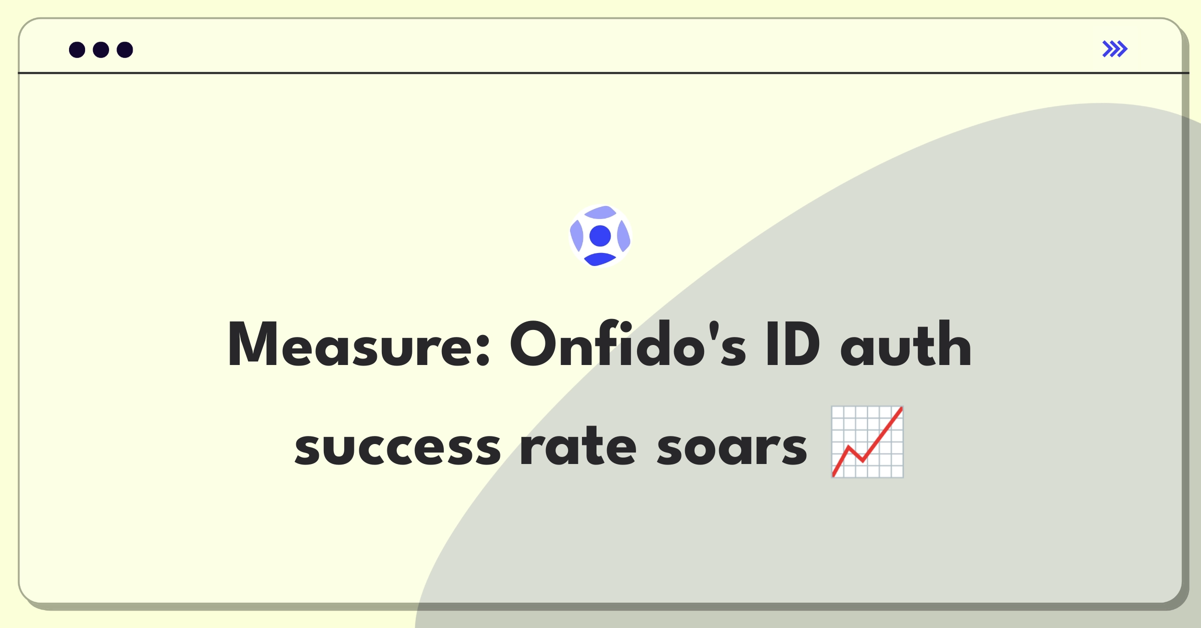 Product Management Success Metrics Question: Defining success for Onfido's document authentication feature