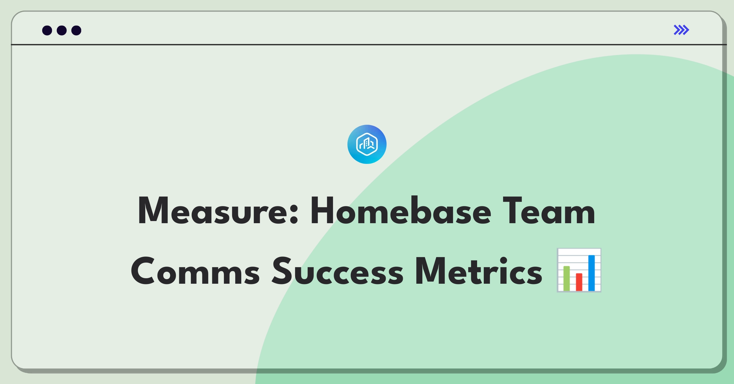 Product Management Metrics Question: Defining success for Homebase's team communication tools through key performance indicators