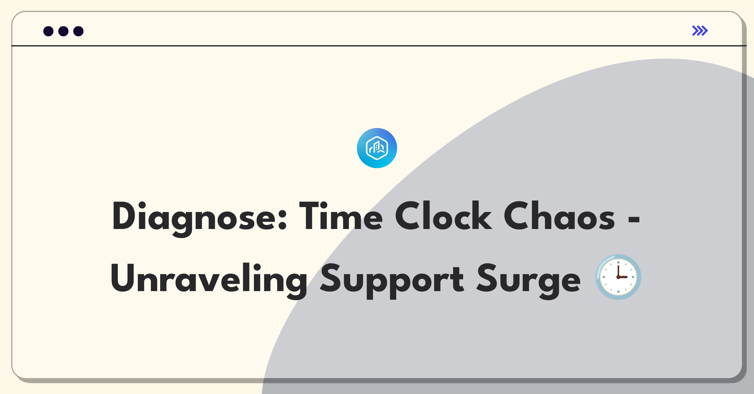 Product Management Root Cause Analysis Question: Investigating sudden increase in support tickets for time clock app