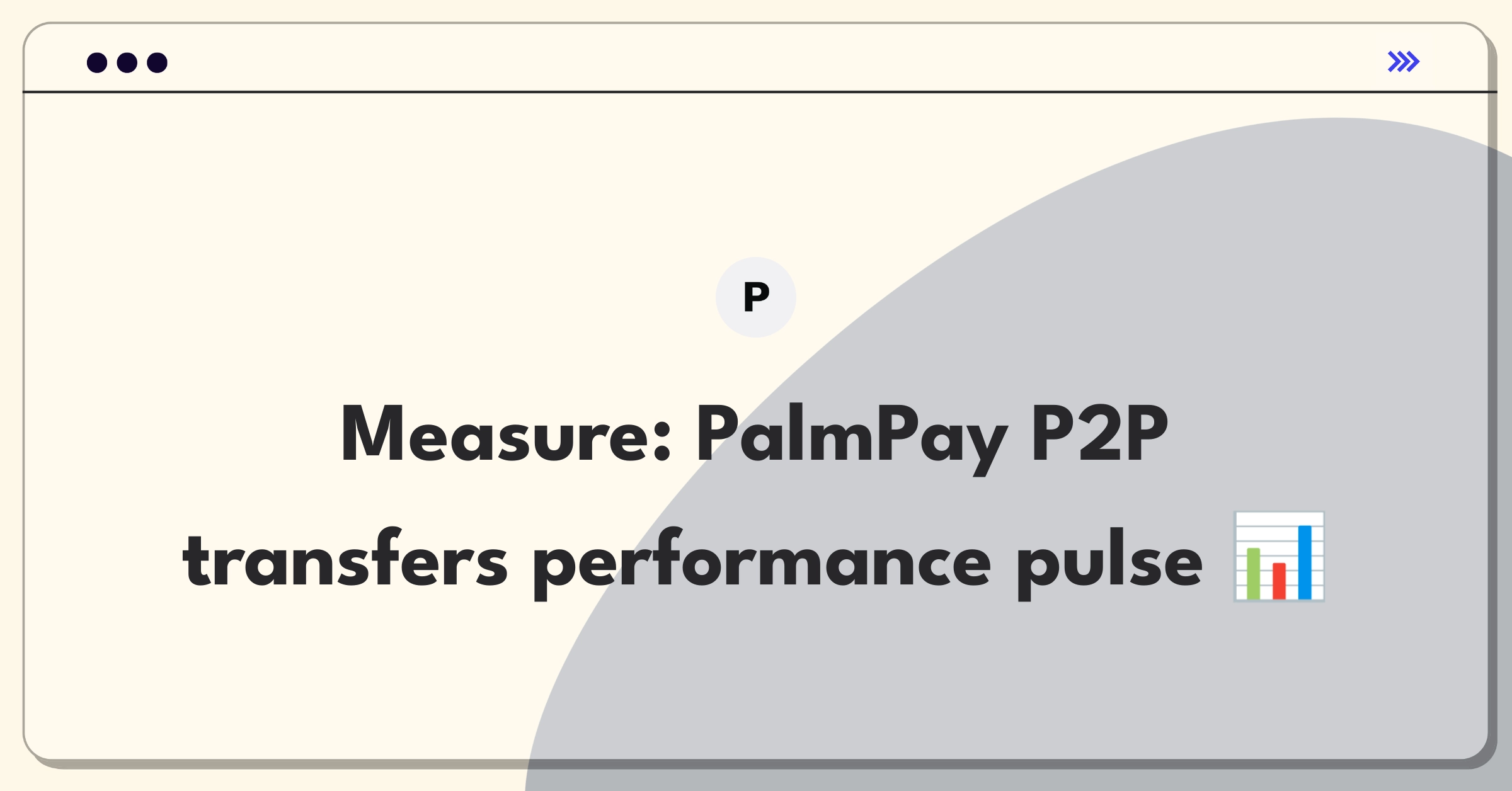 Product Management Analytics Question: Evaluating metrics for PalmPay's peer-to-peer money transfer system