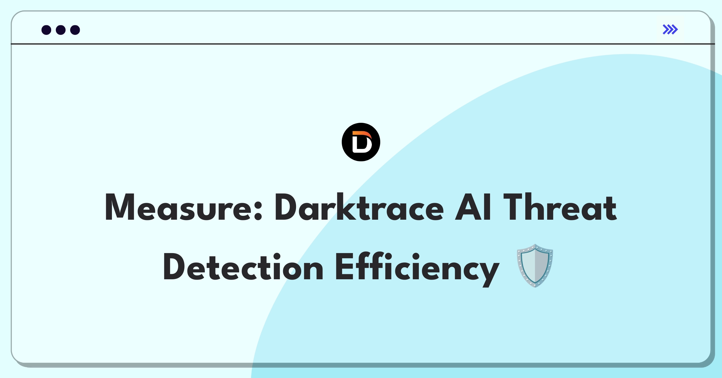 Product Management Metrics Question: Darktrace AI-driven threat detection system success definition