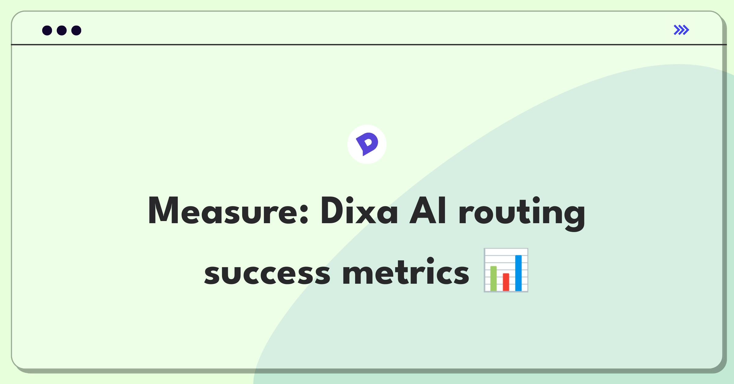 Product Management Success Metrics Question: Evaluating AI-powered customer service routing effectiveness