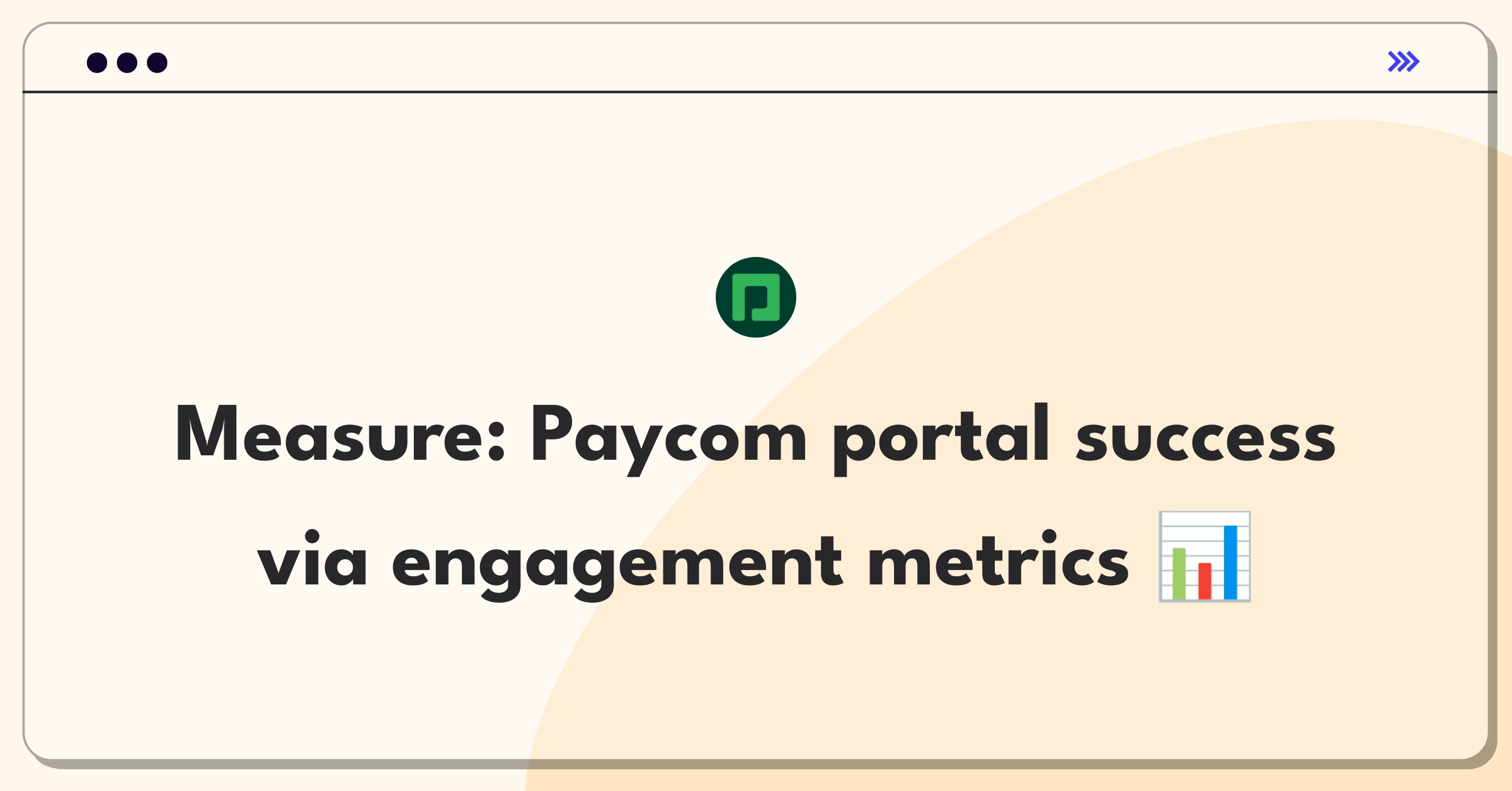 Product Management Analytics Question: Measuring success of Paycom's Employee Self-Service portal using key metrics