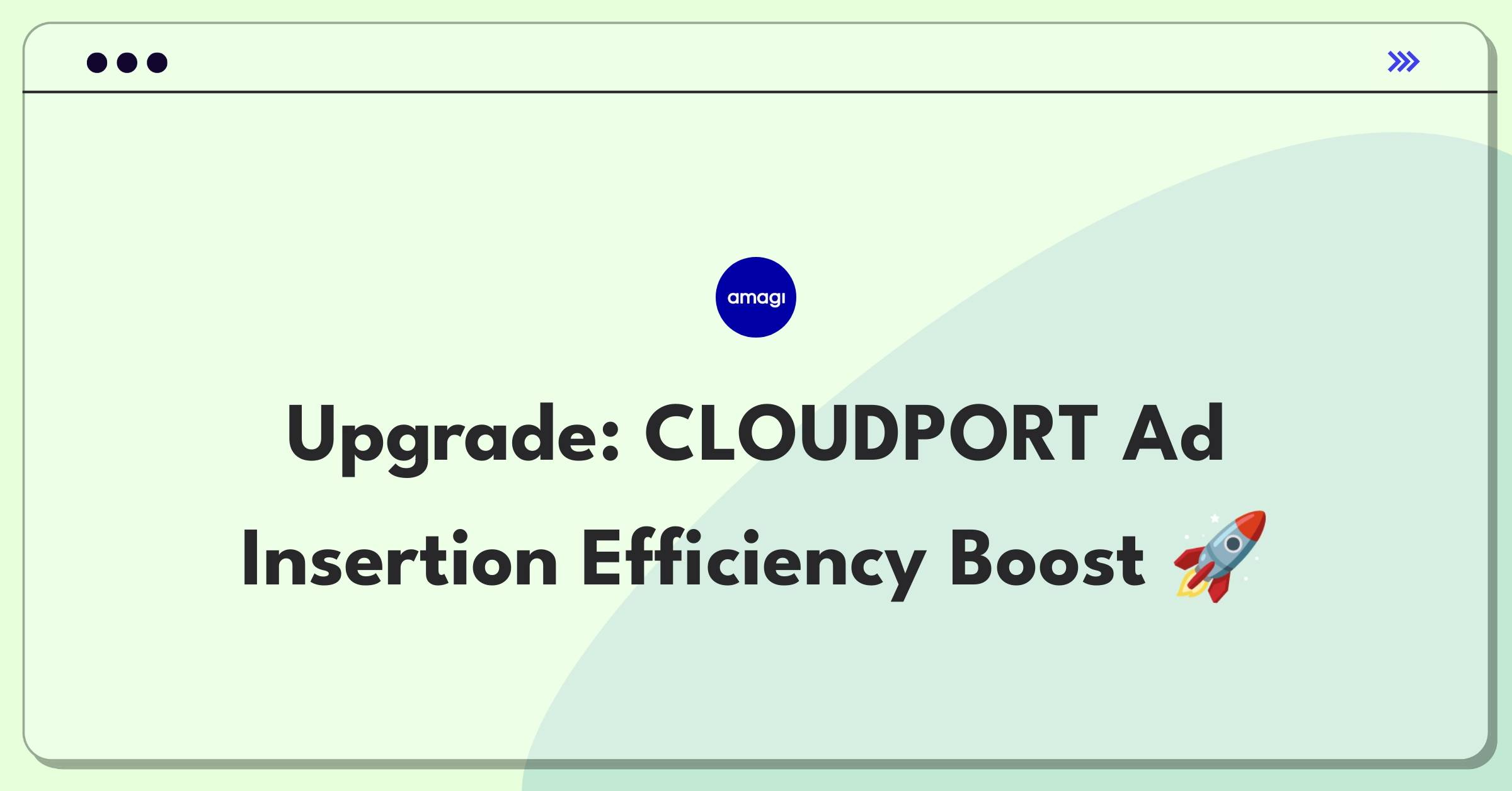 Product Management Improvement Question: Streamlining ad insertion workflows for Amagi CLOUDPORT platform