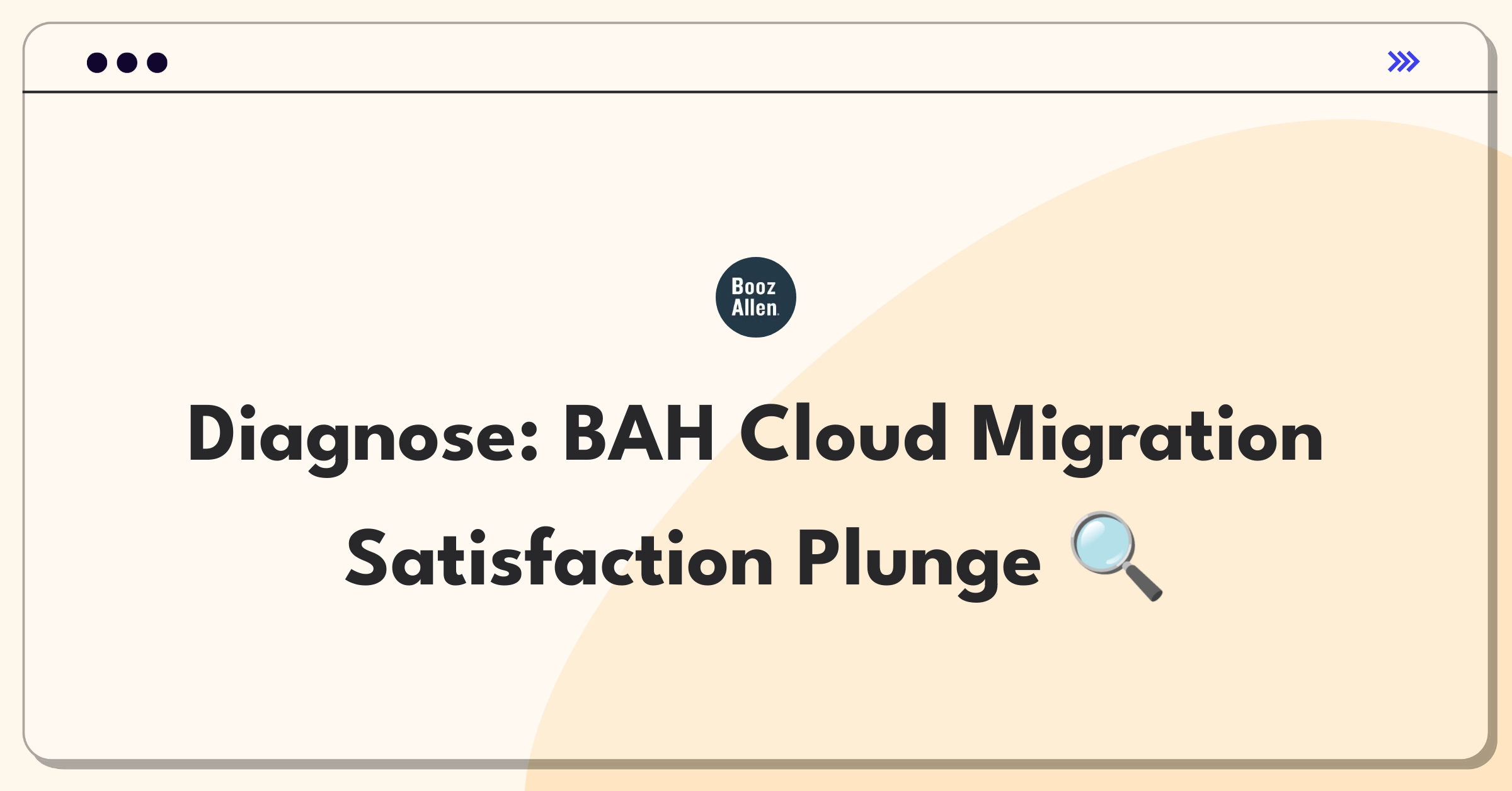 Product Management Root Cause Analysis Question: Investigating cloud migration customer satisfaction decline