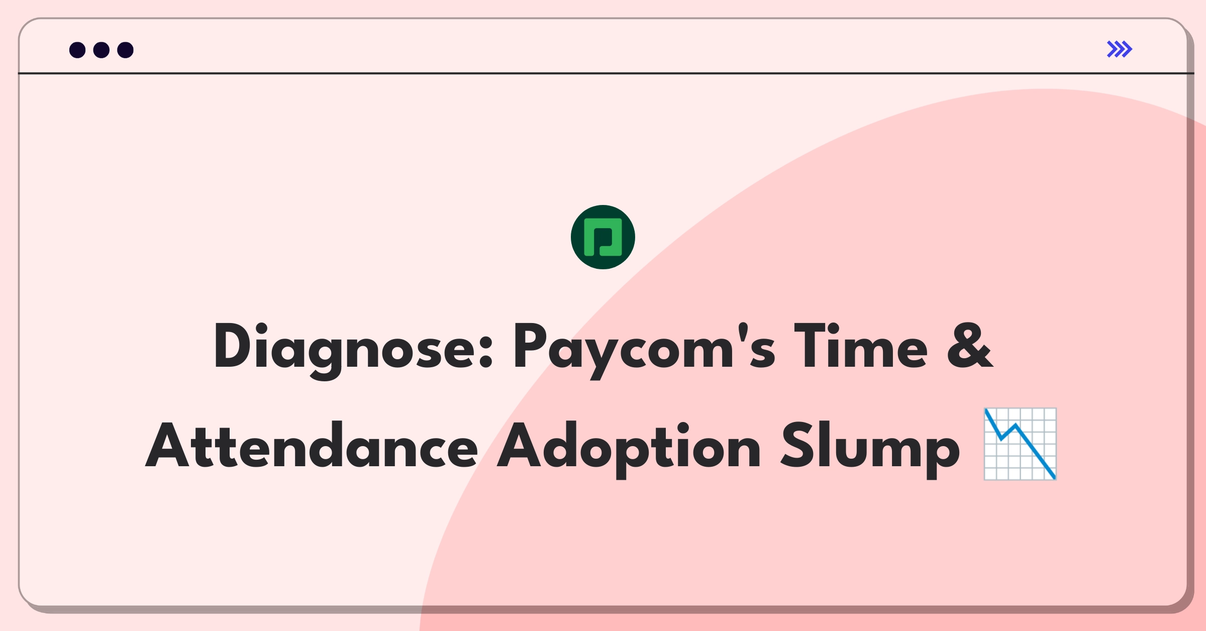 Product Management Root Cause Analysis Question: Investigating decreased adoption of Paycom's Time & Attendance module