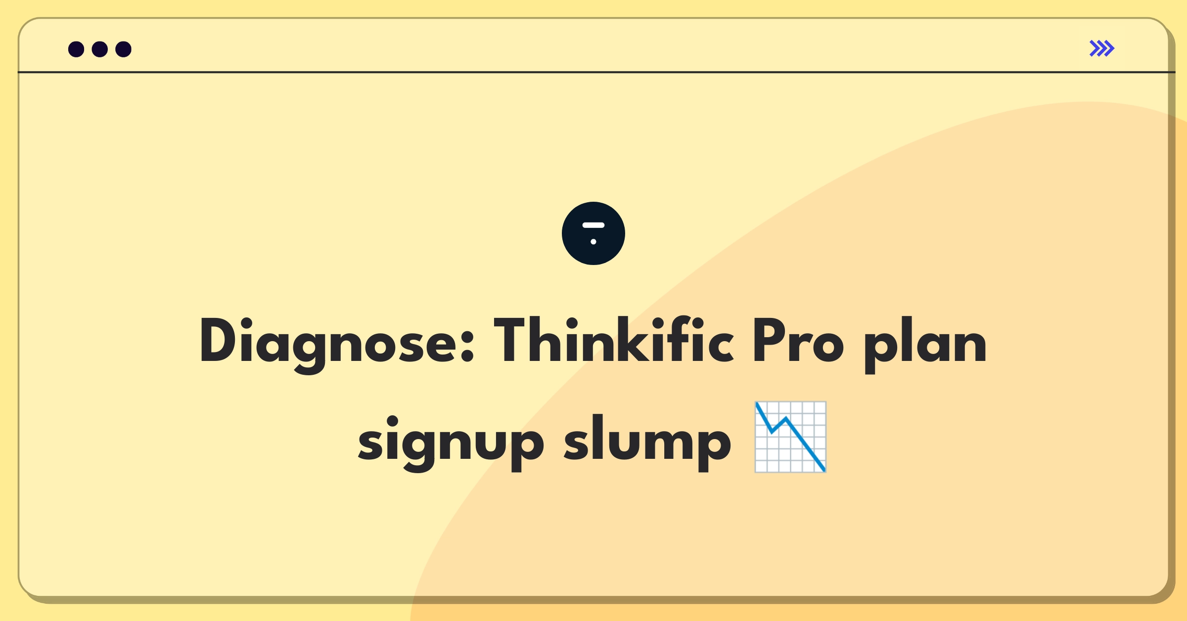 Product Management Root Cause Analysis Question: Investigating Thinkific Pro plan signup decrease after pricing update