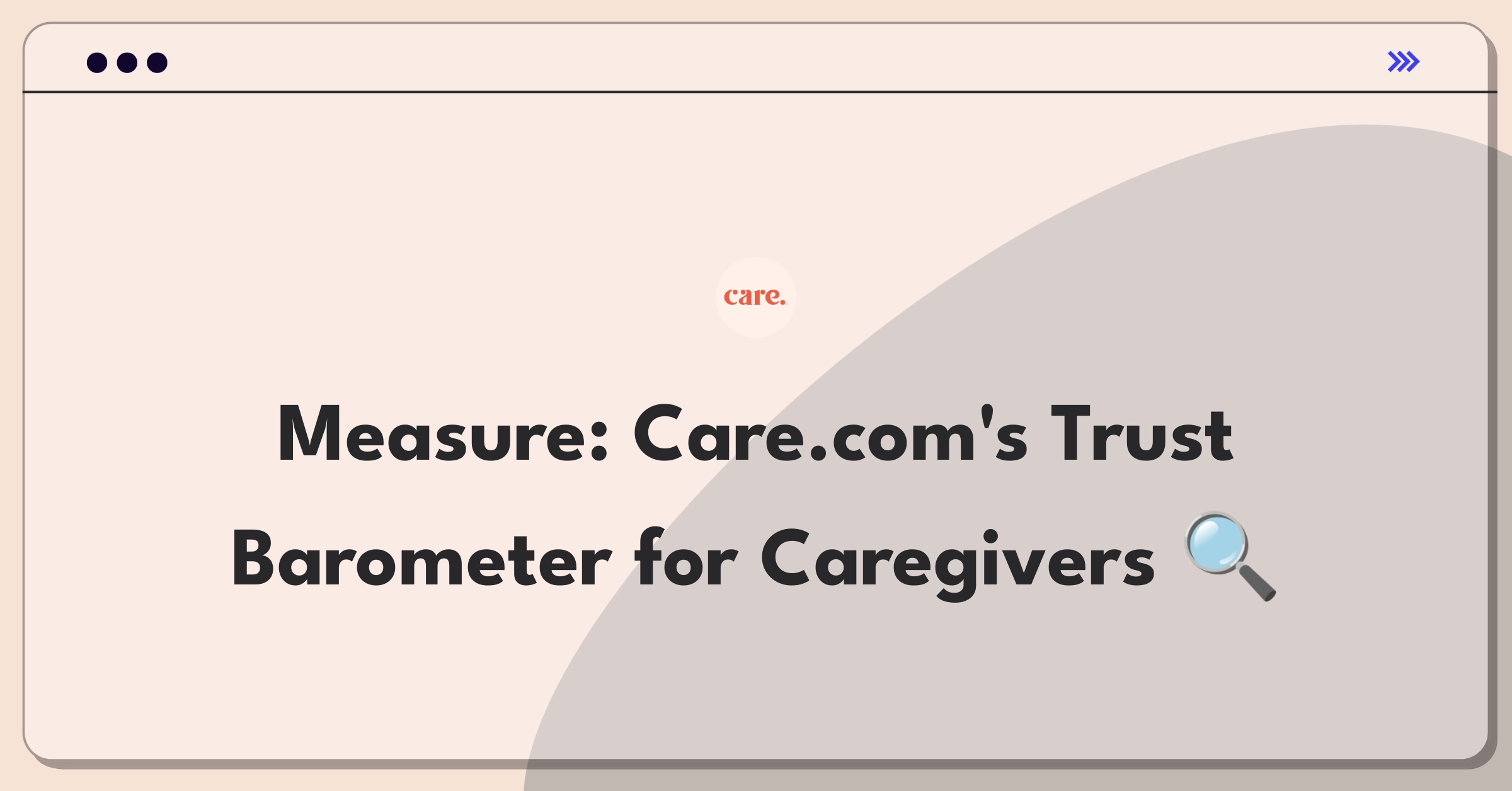 Product Management Metrics Question: Measuring success of Care.com's background check service for caregivers