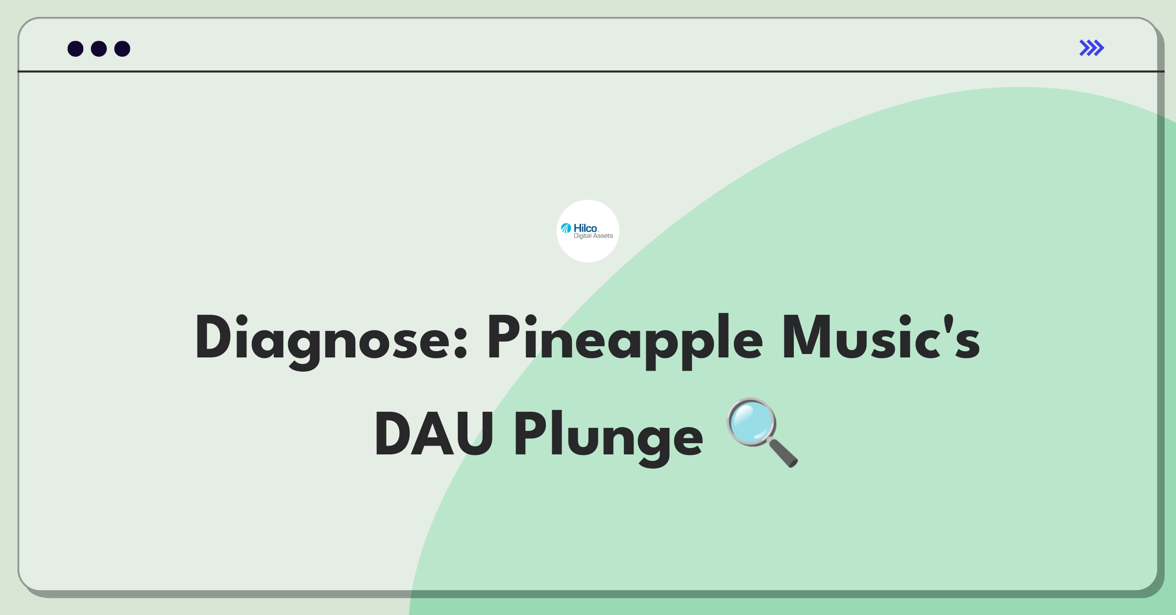 Product Management Root Cause Analysis Question: Investigating sudden drop in daily active users for music streaming app